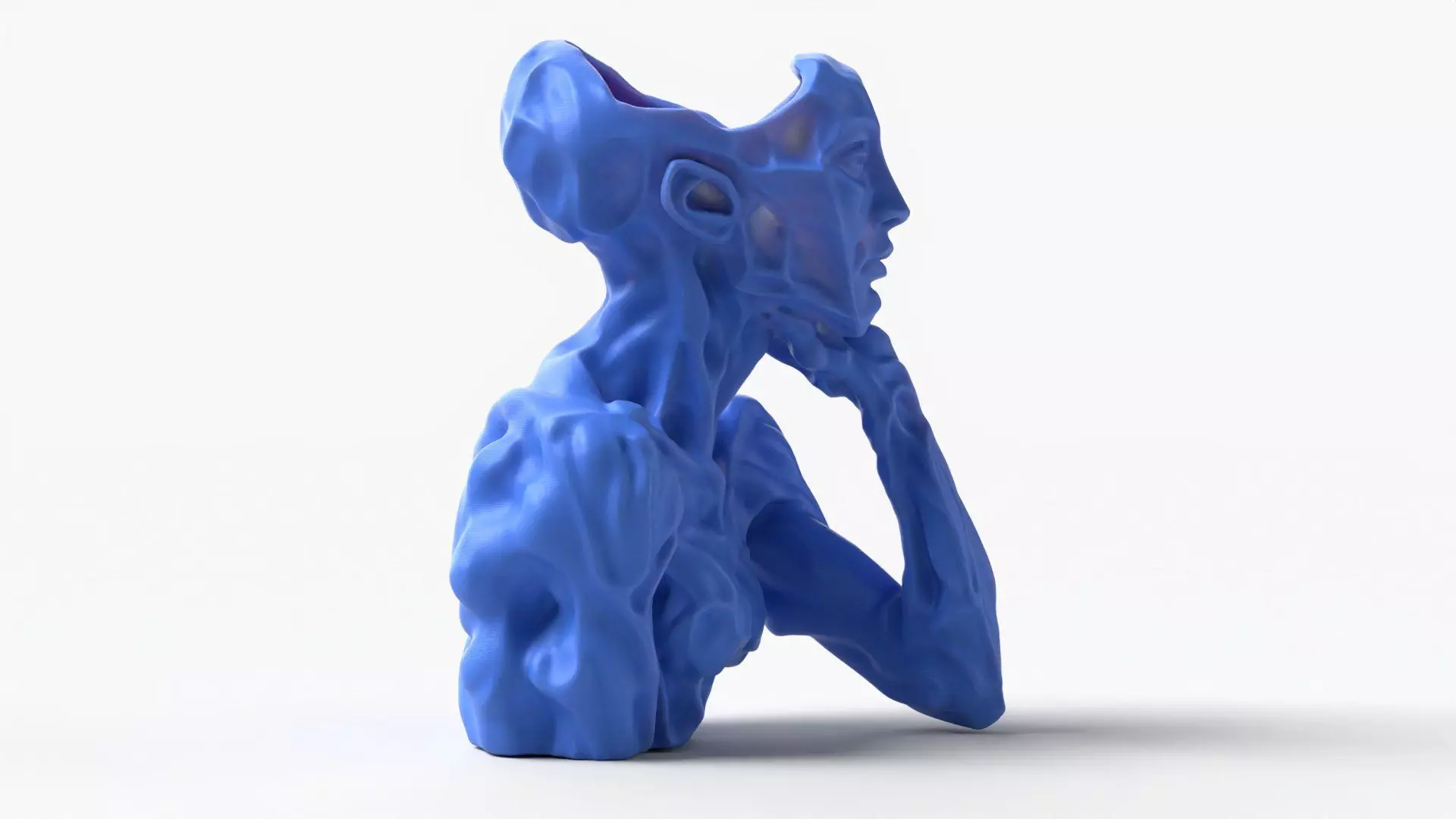 Abstract Female Pot Sculpture 3D print model_3
