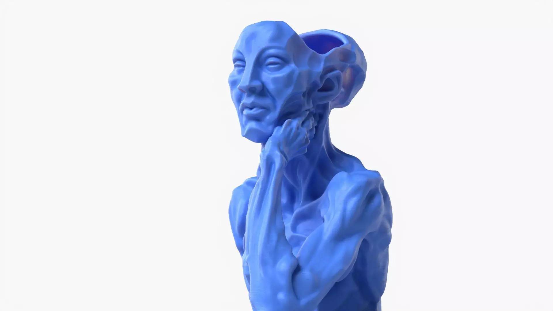 Abstract Female Pot Sculpture 3D print model_1