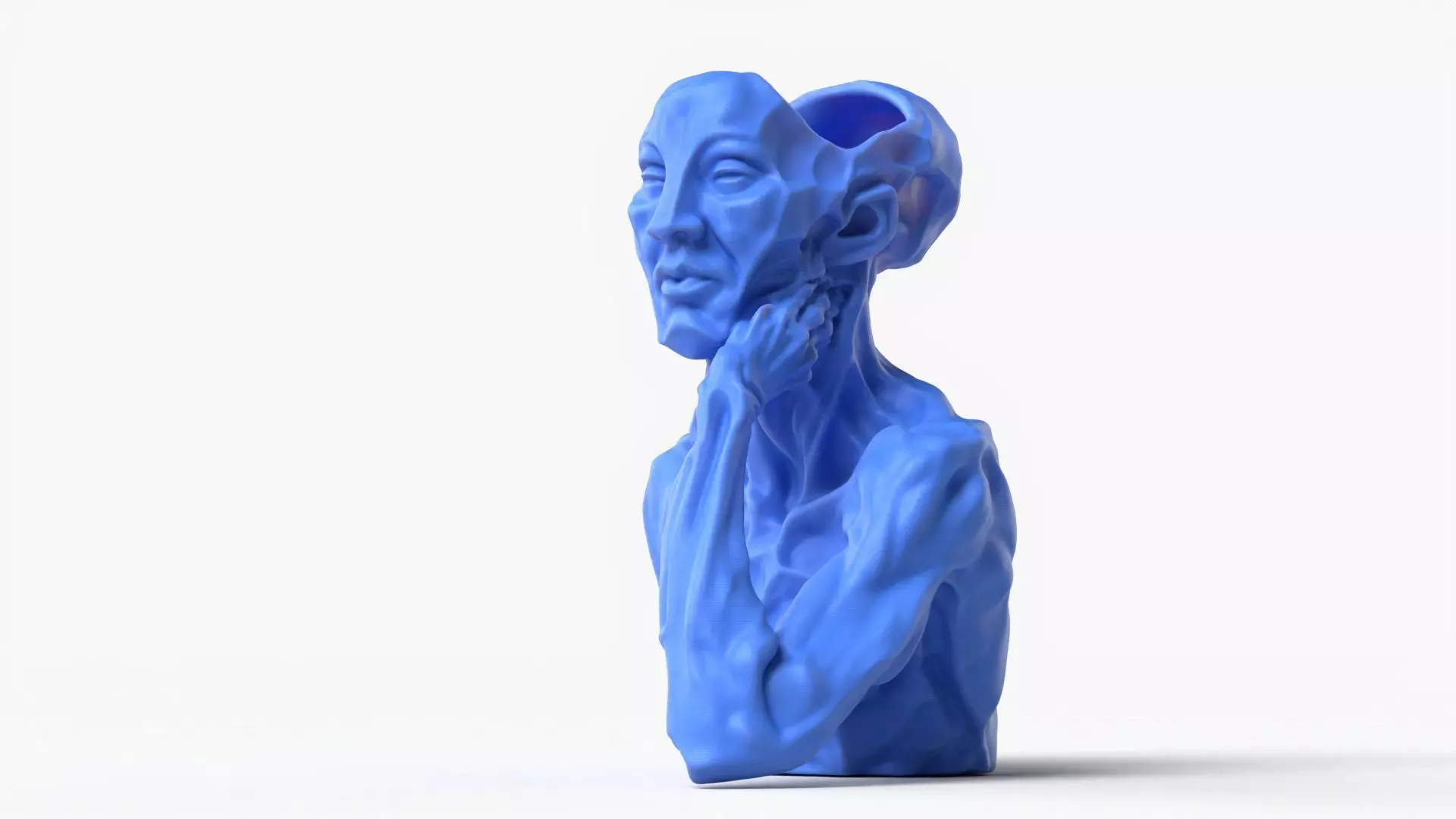 Abstract Female Pot Sculpture 3D print model_0