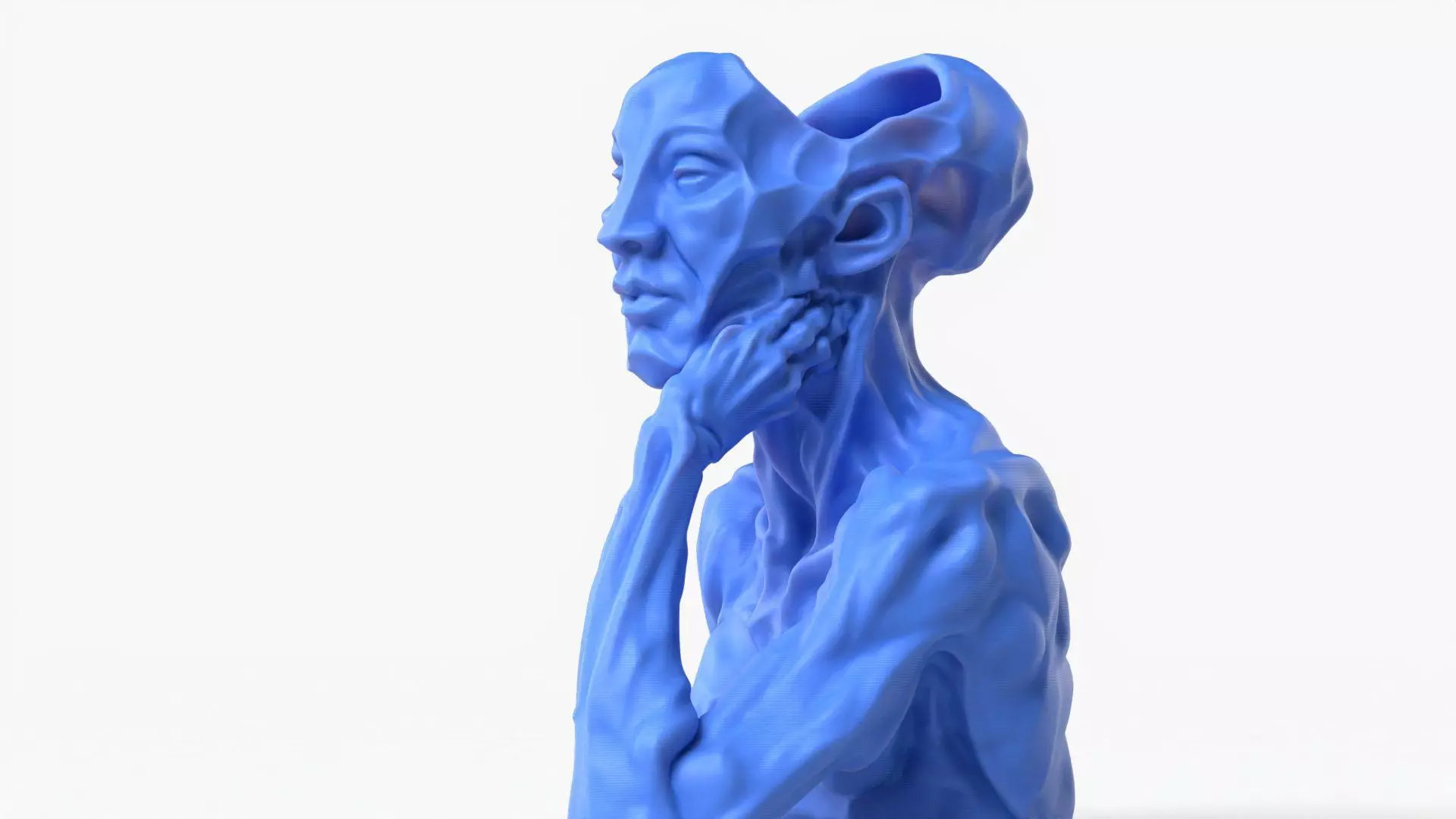 Abstract Female Pot Sculpture 3D print model_5