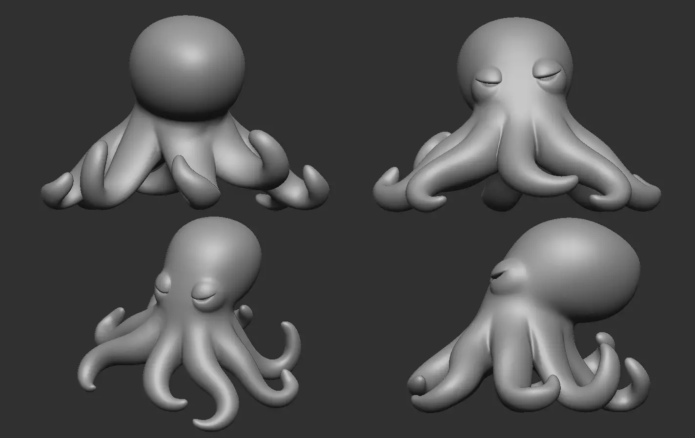 Octopus 3D print model_16