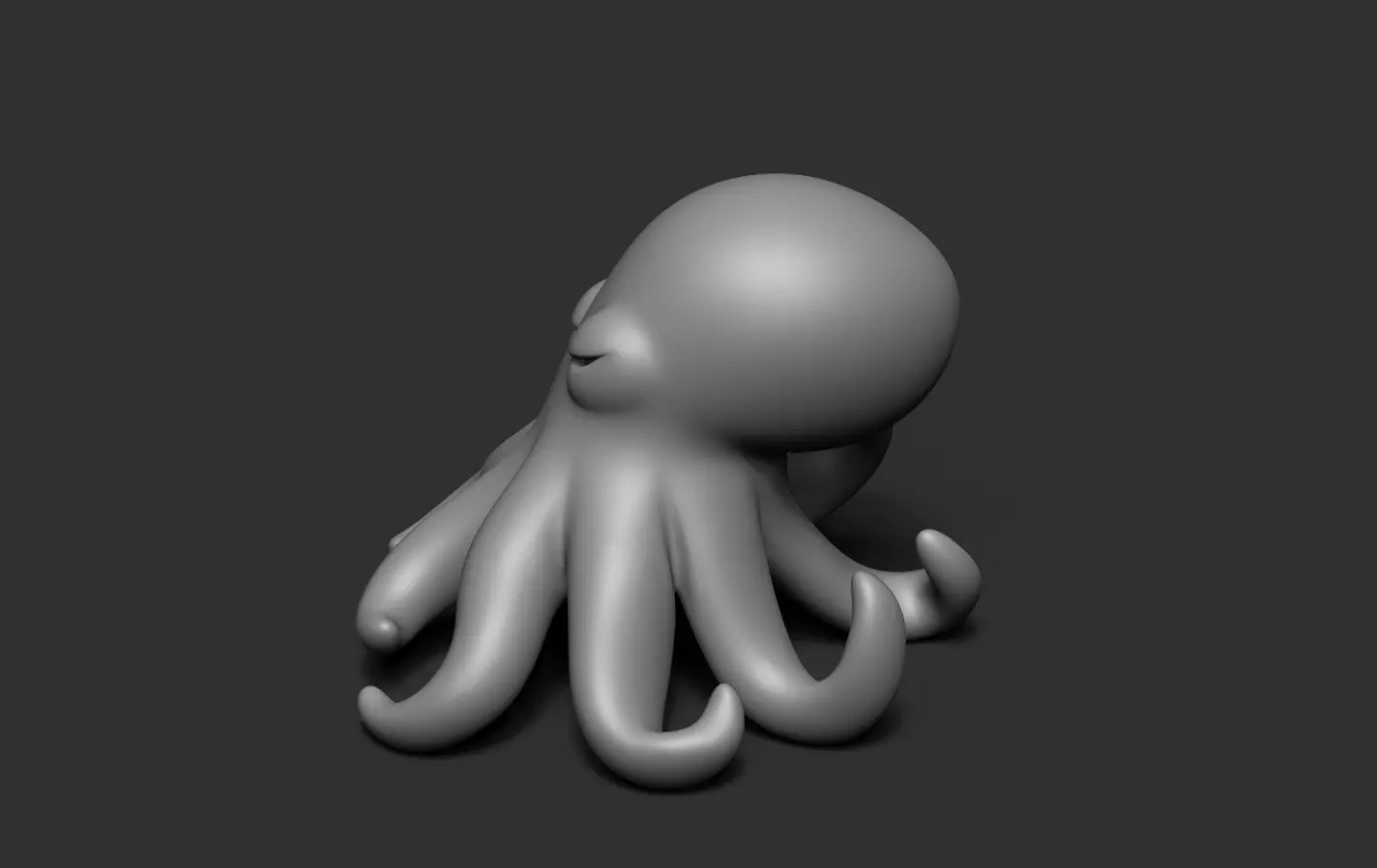 Octopus 3D print model_14