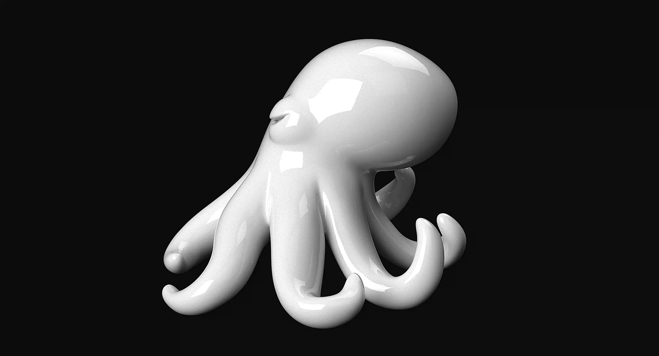 Octopus 3D print model_4