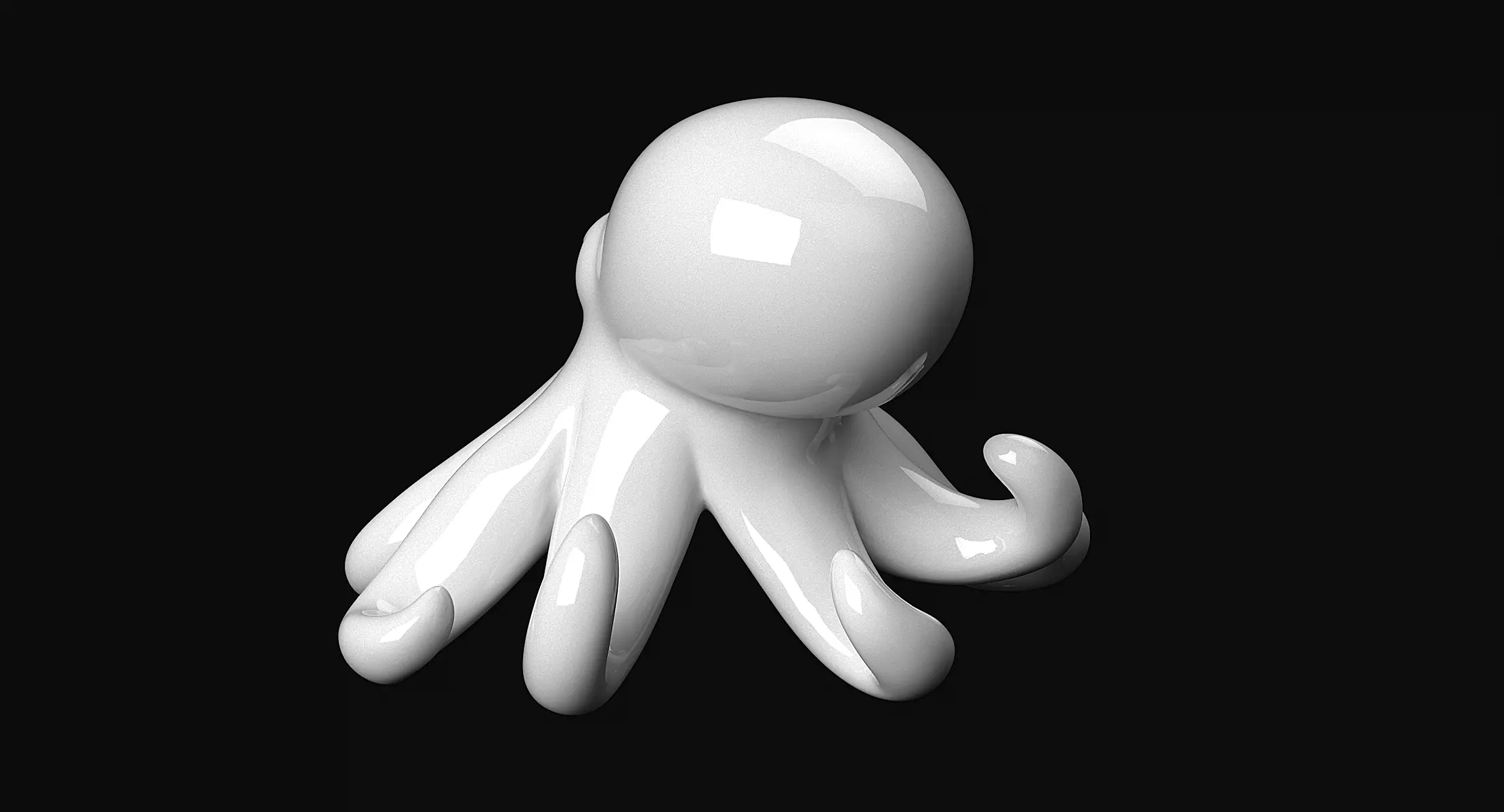 Octopus 3D print model_5