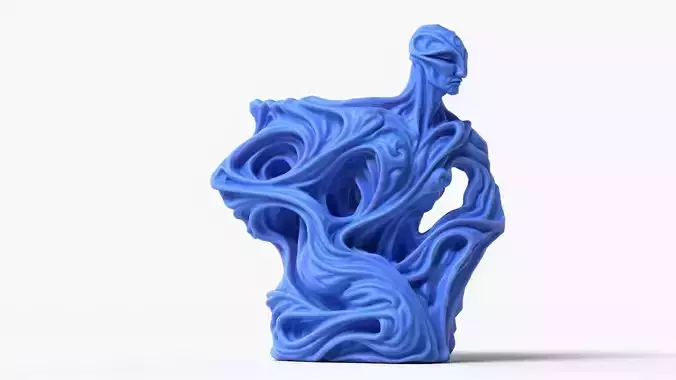 Wavy Pot Sculpture