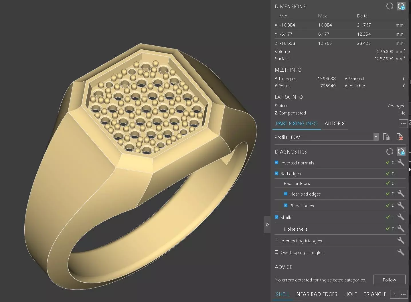 Signet Ring Collection 3D print model_15