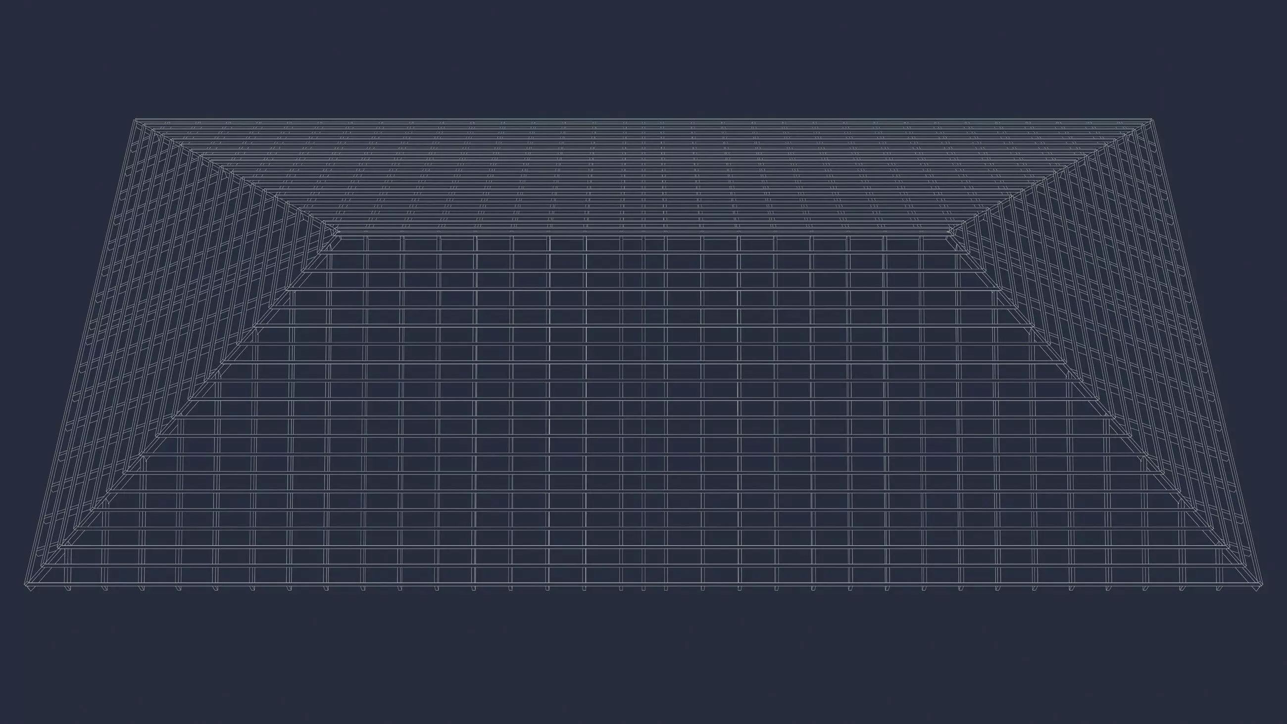 Roof structure 25O11 3D model_9