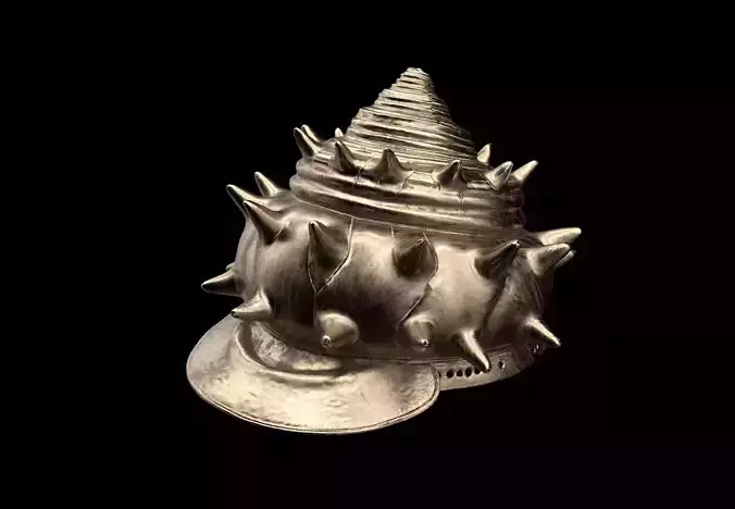 shell helmet 3D model