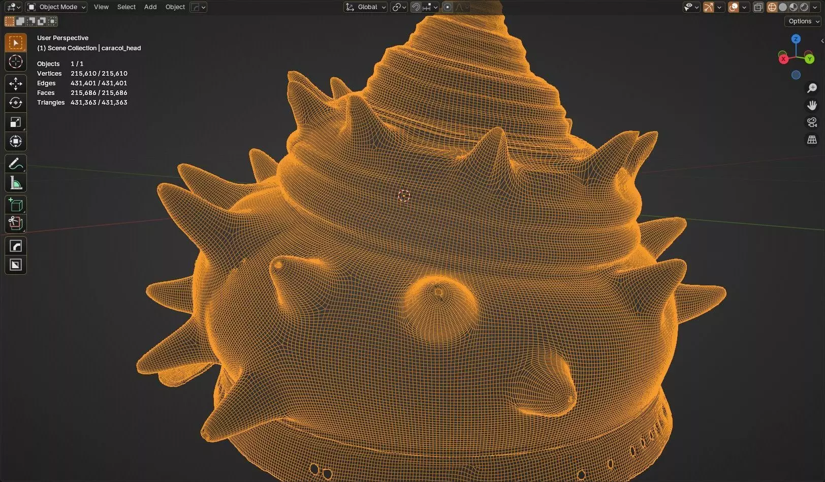 shell helmet 3D model_16