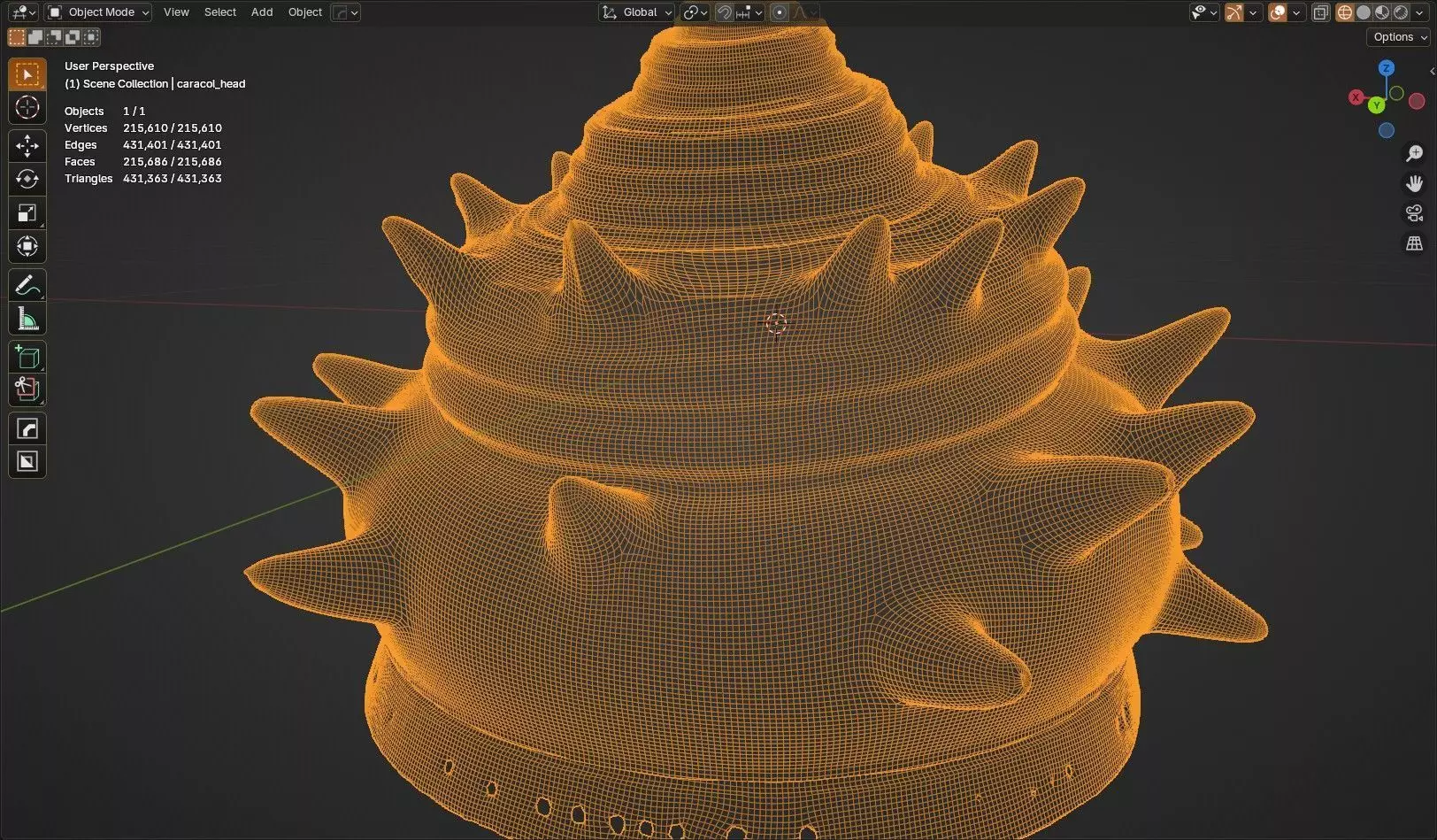 shell helmet 3D model_13