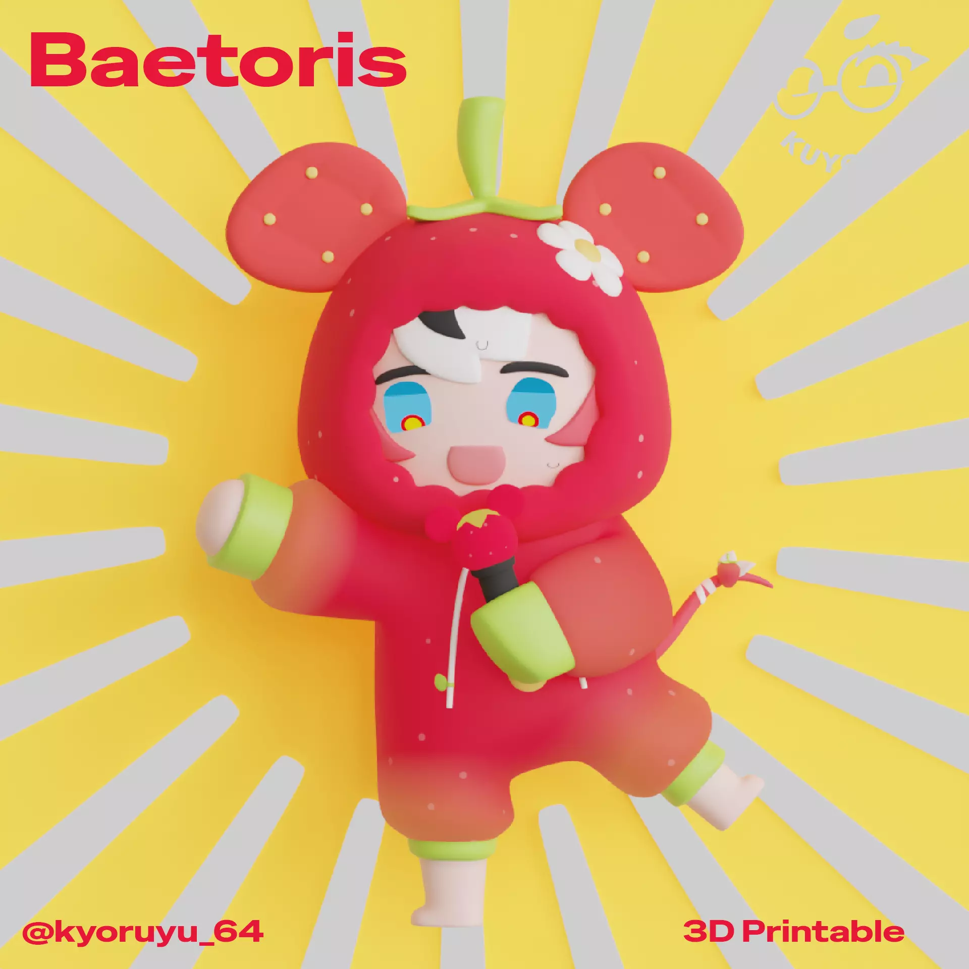 Baetoris 3D print model
