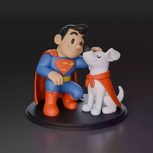 Superman and Krypto