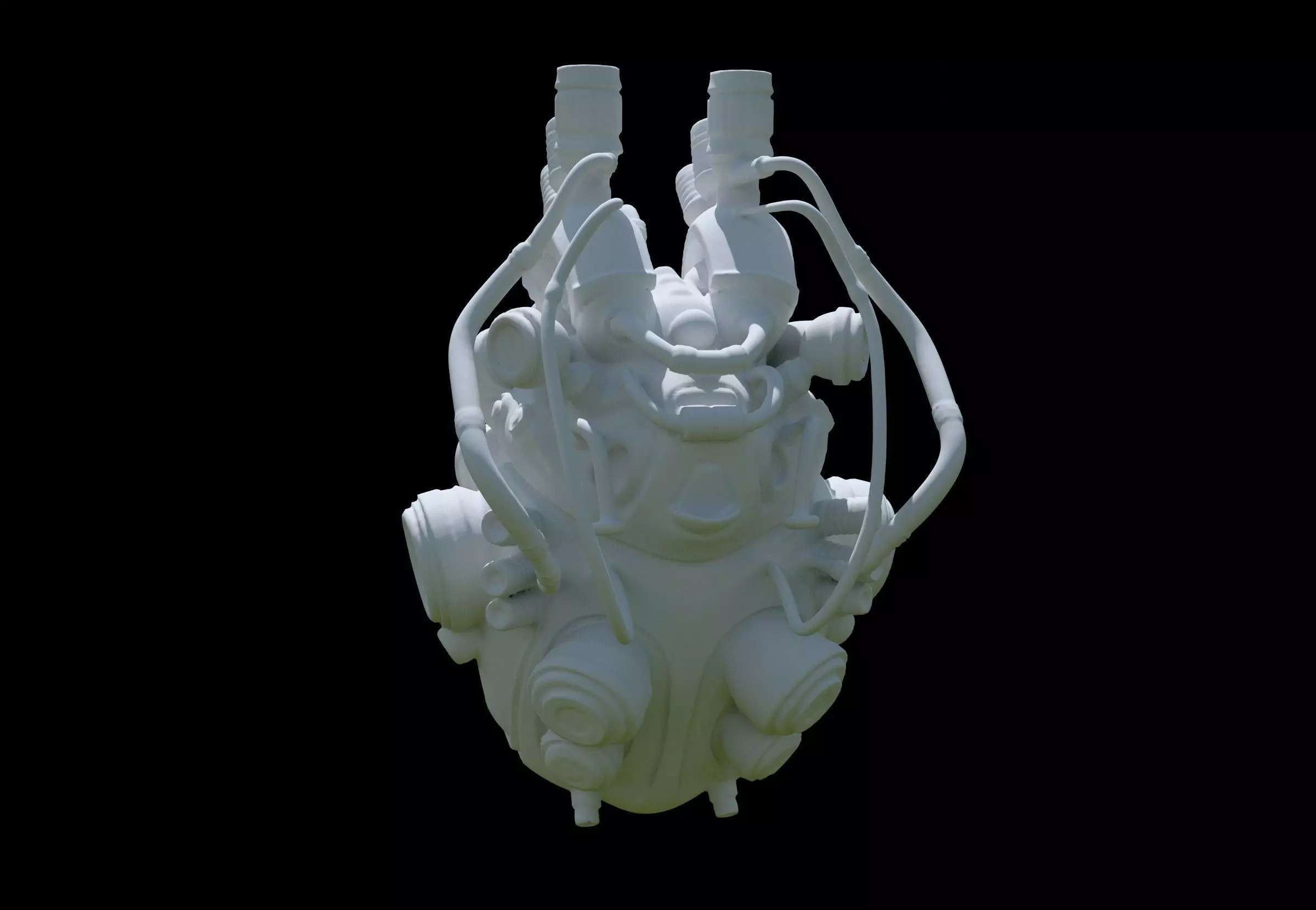 mechanical heart 3D model_5