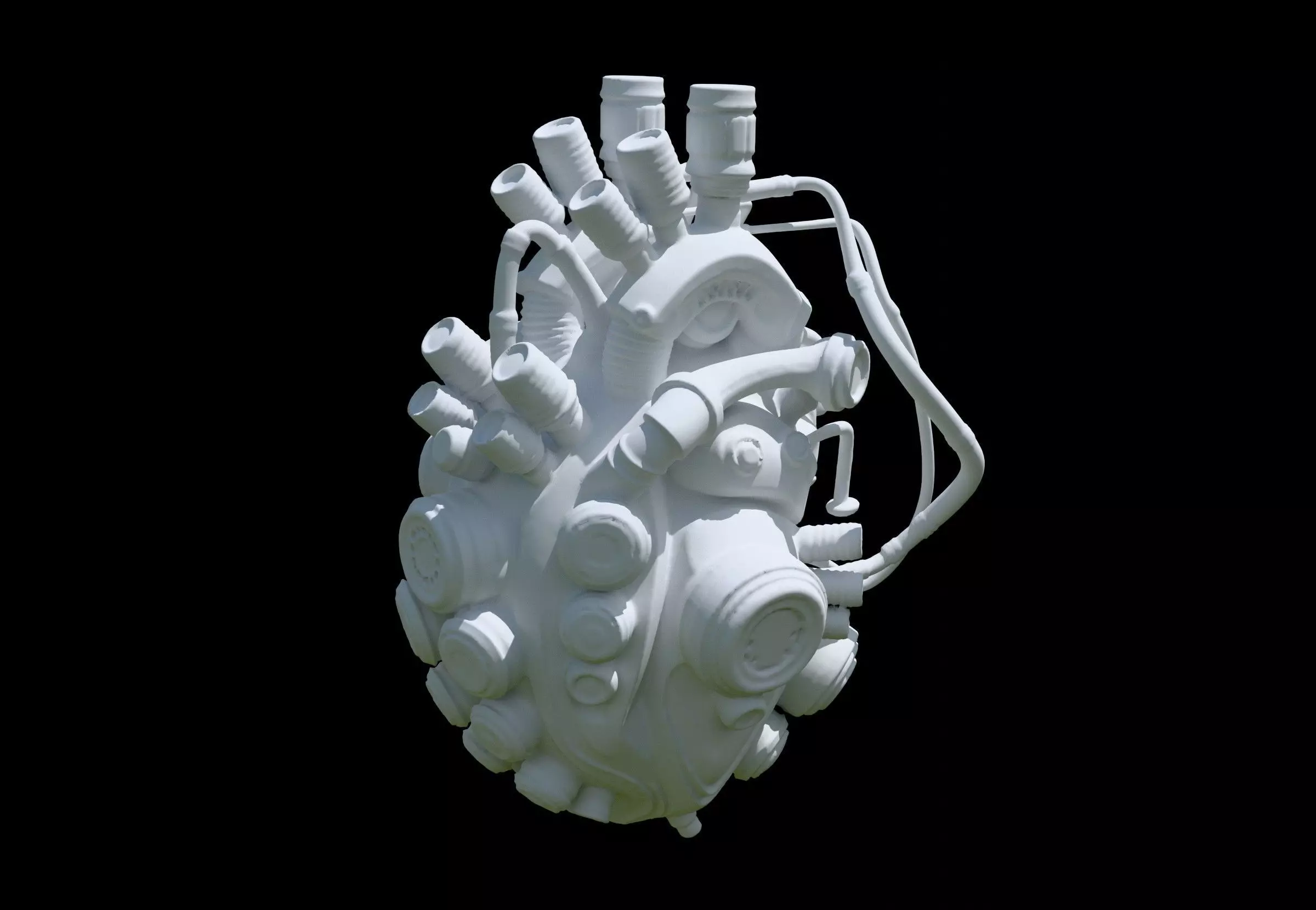 mechanical heart 3D model_7