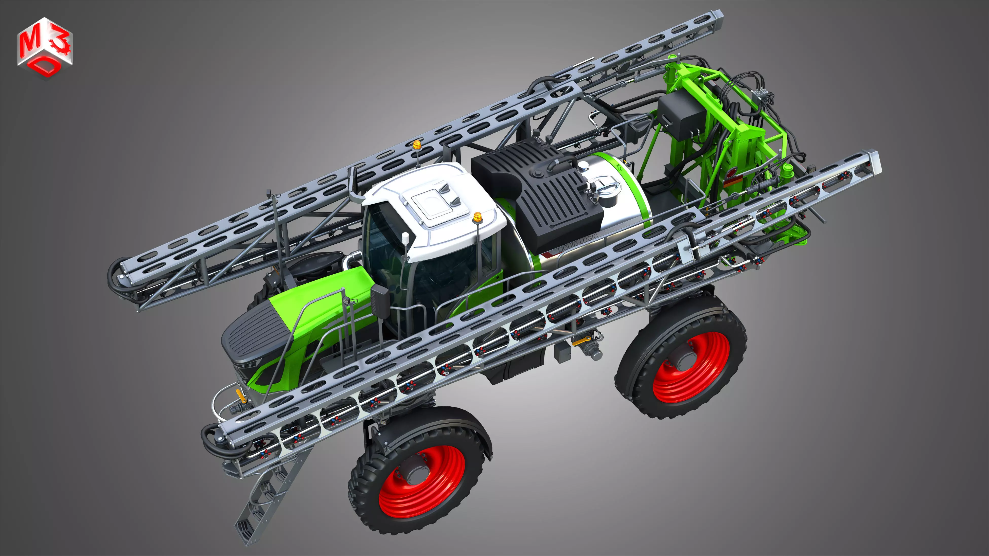 Rogator 900 Series Sprayer 937H 3D model_26