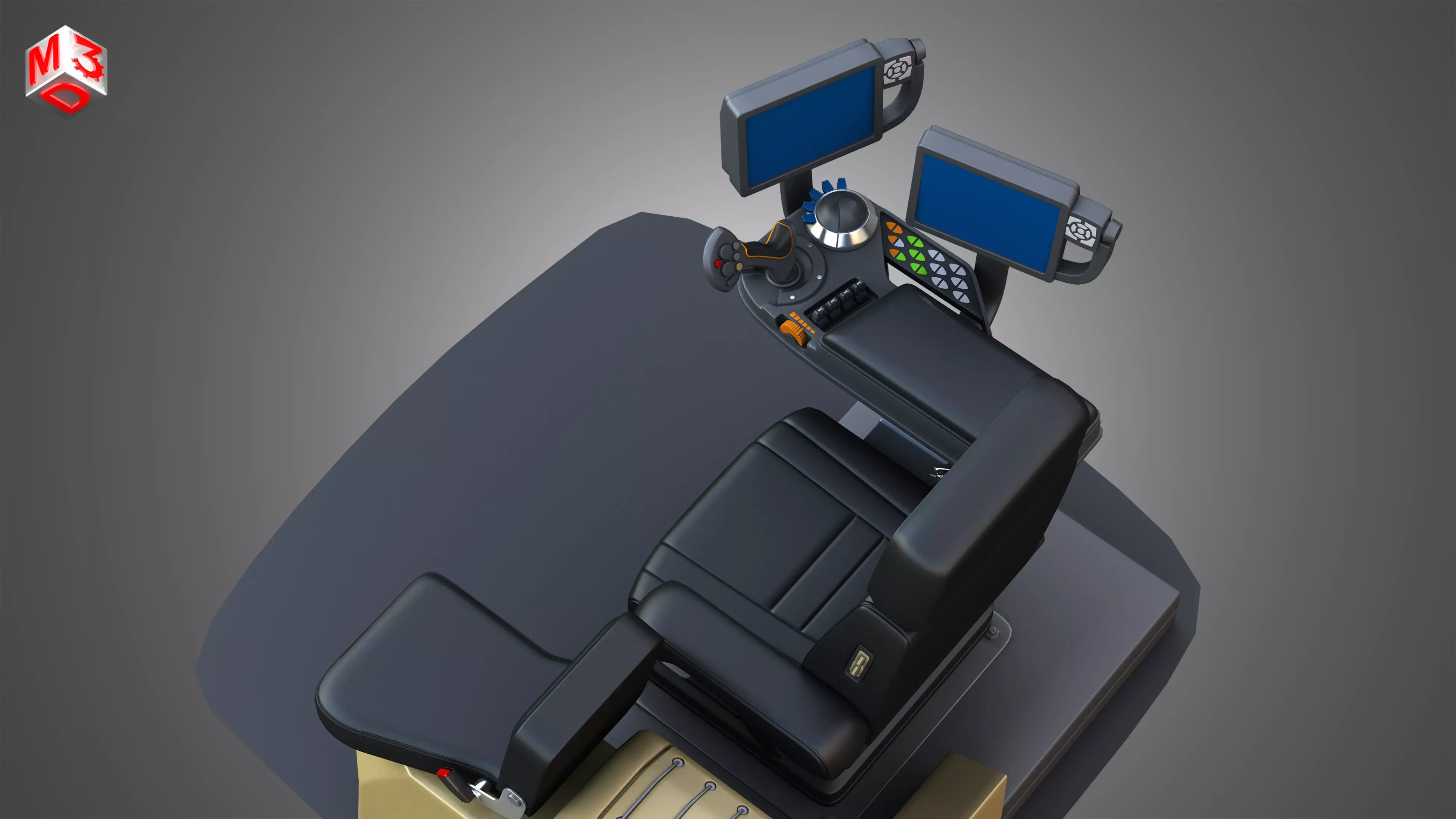 Rogator 900 Series Sprayer 937H 3D model_37