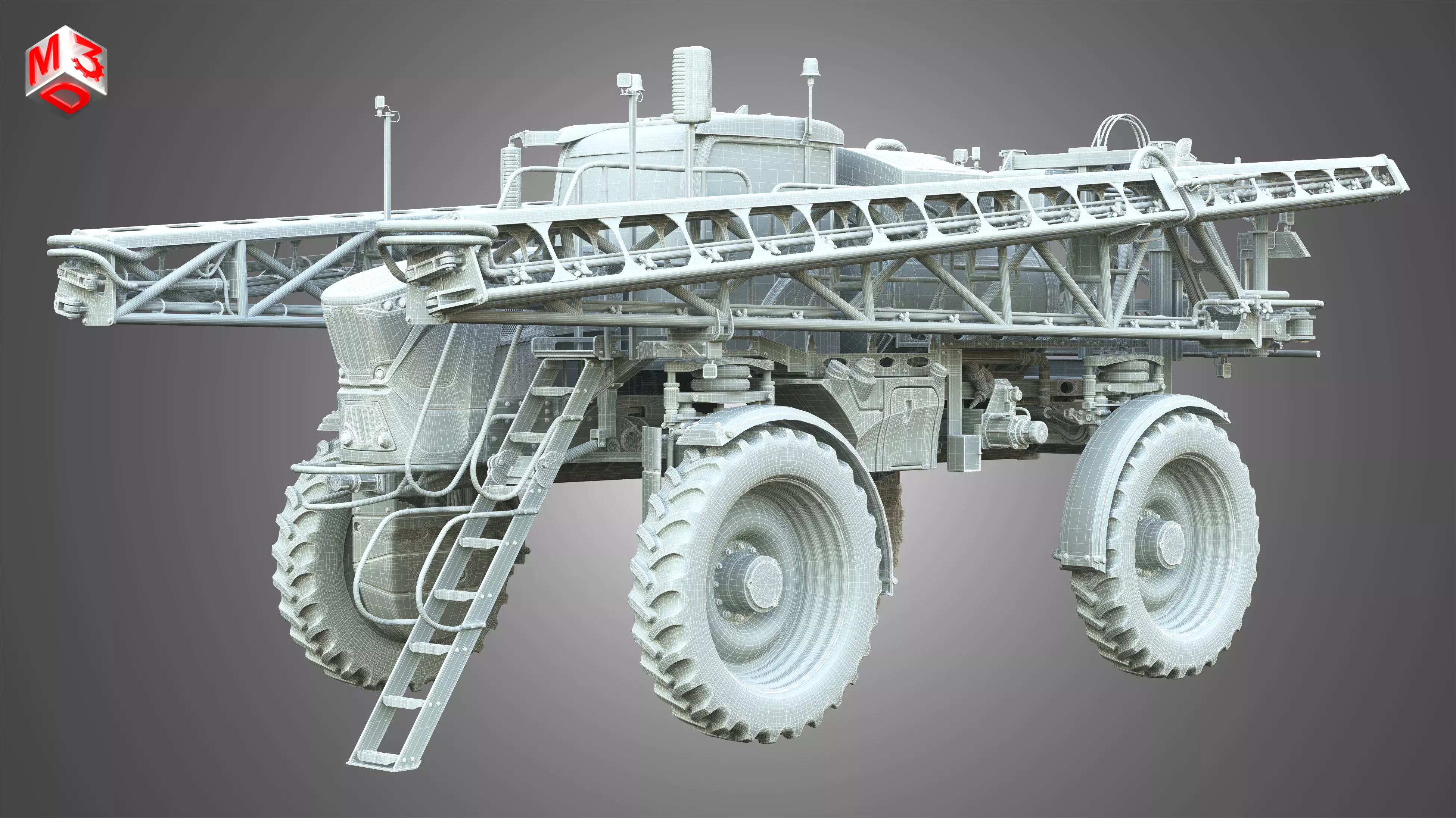 Rogator 900 Series Sprayer 937H 3D model_38