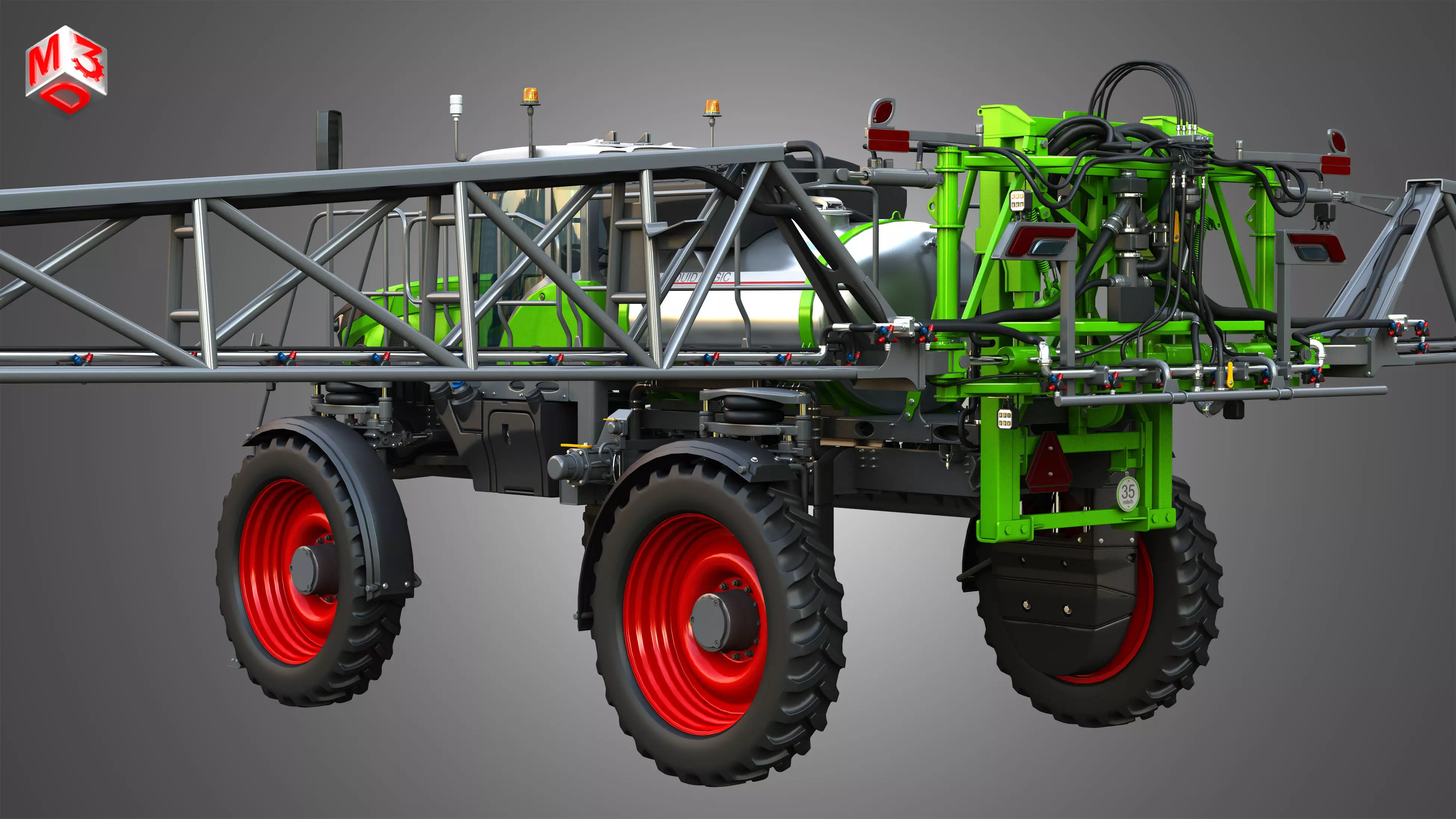 Rogator 900 Series Sprayer 937H 3D model_10