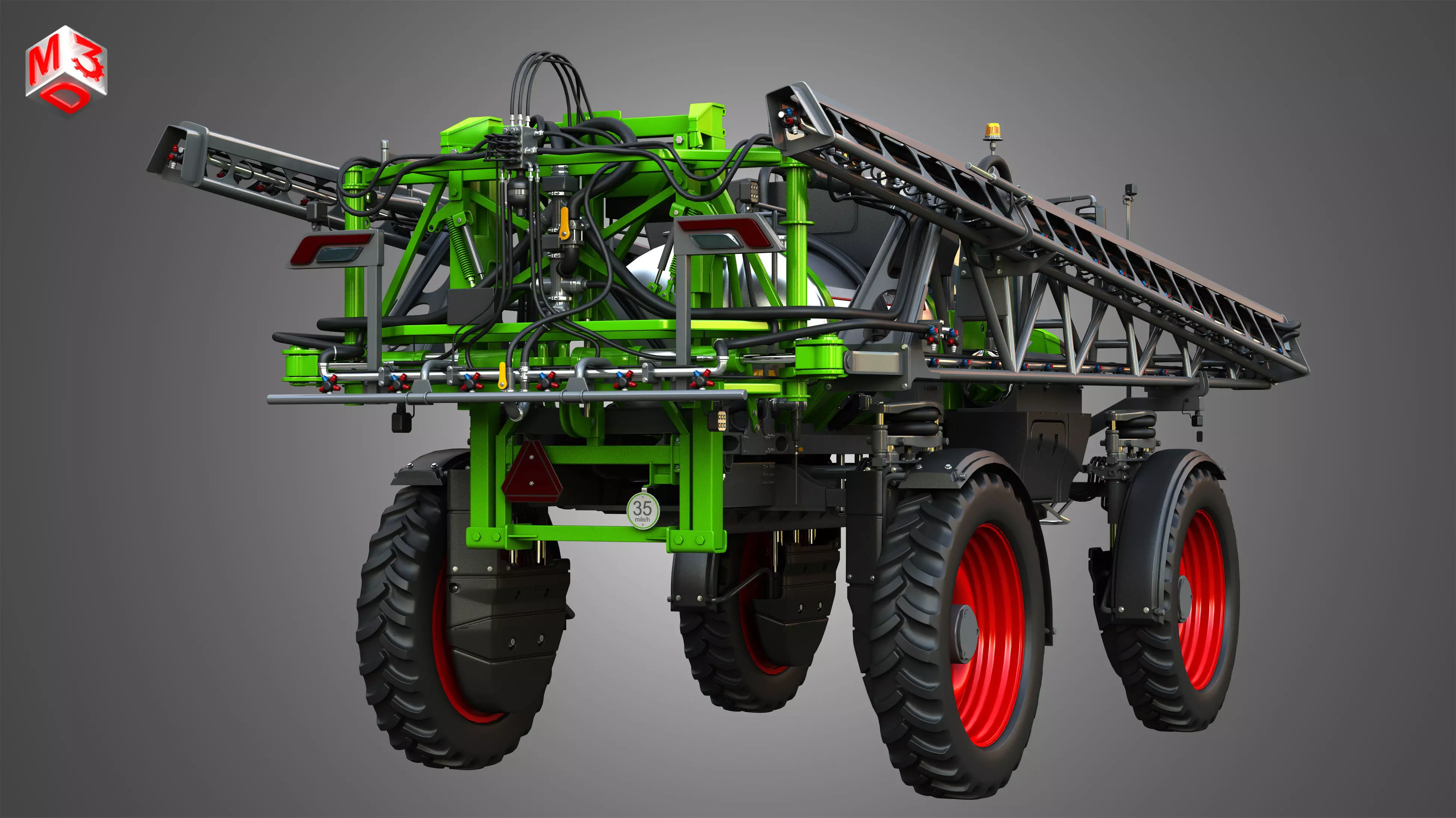 Rogator 900 Series Sprayer 937H 3D model_19