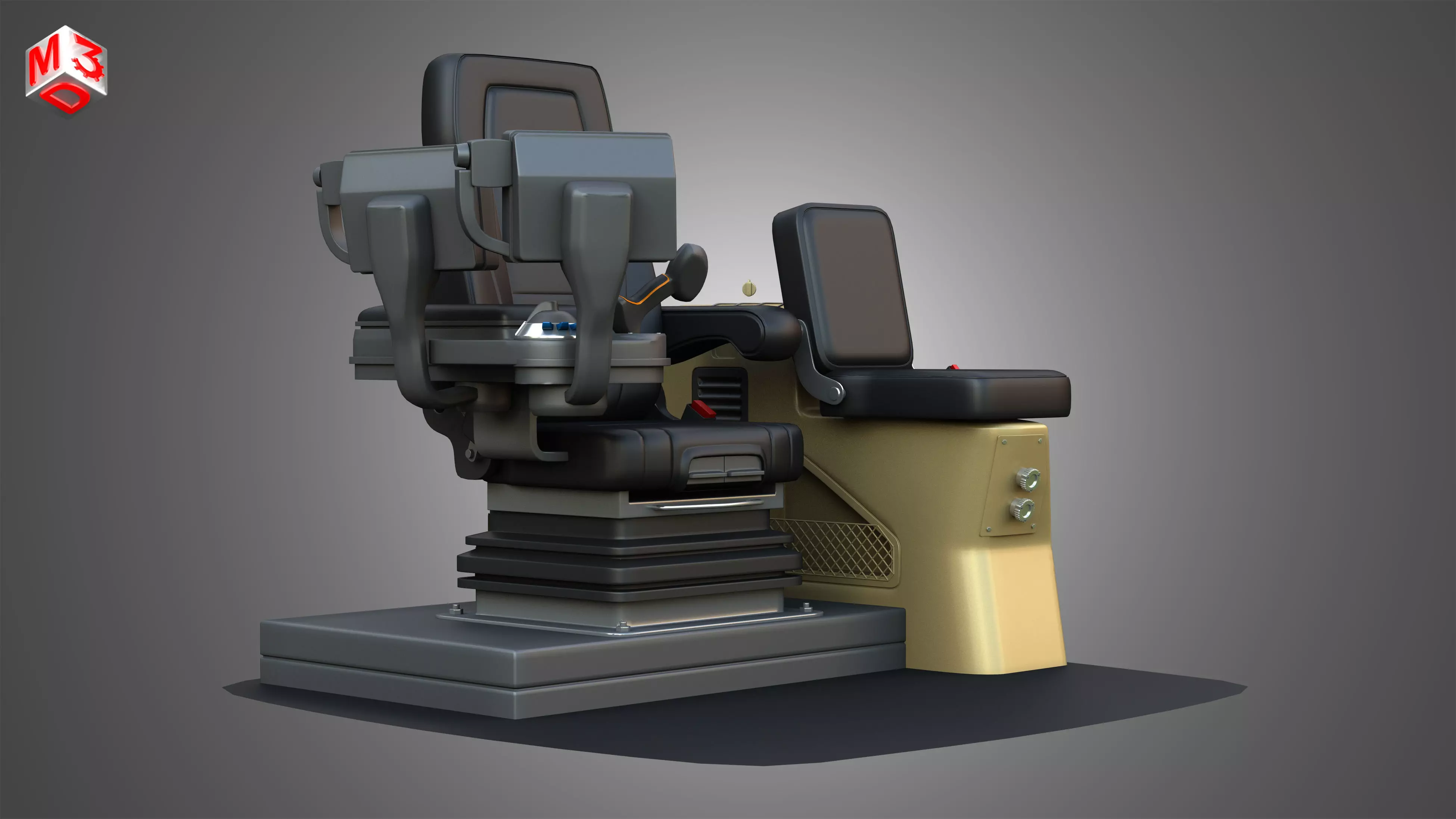 Rogator 900 Series Sprayer 937H 3D model_36