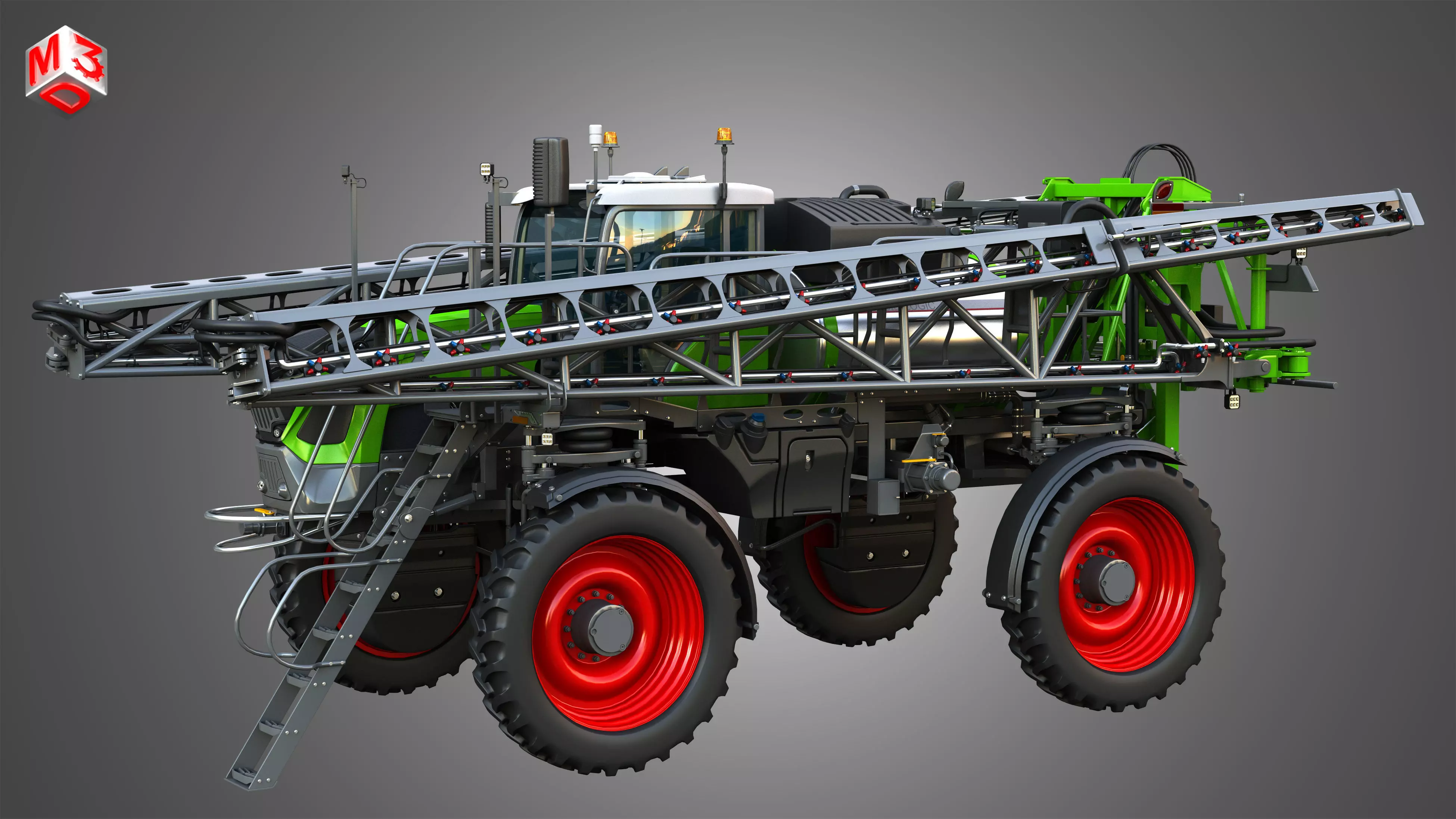 Rogator 900 Series Sprayer 937H 3D model_22