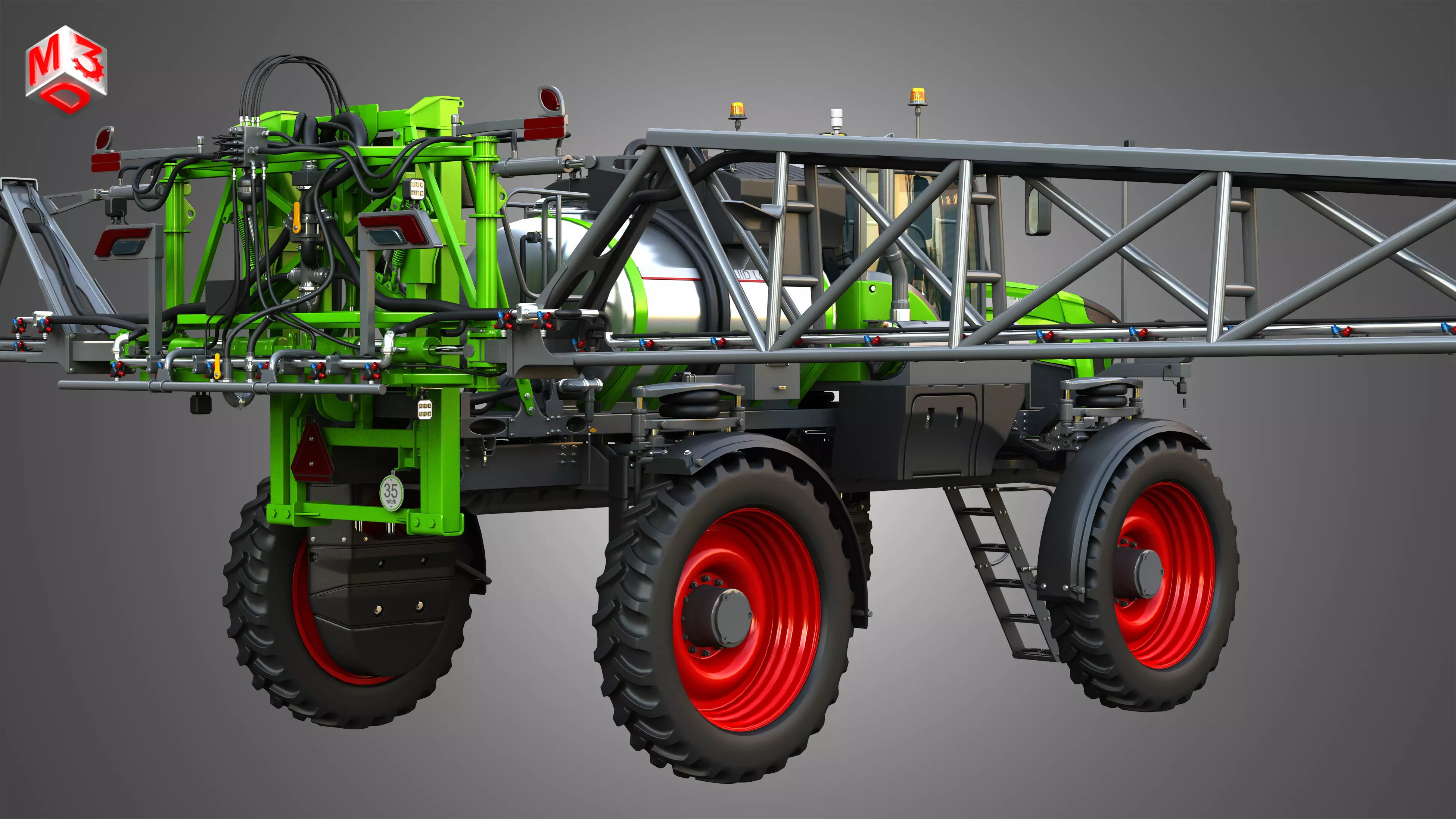 Rogator 900 Series Sprayer 937H 3D model_5