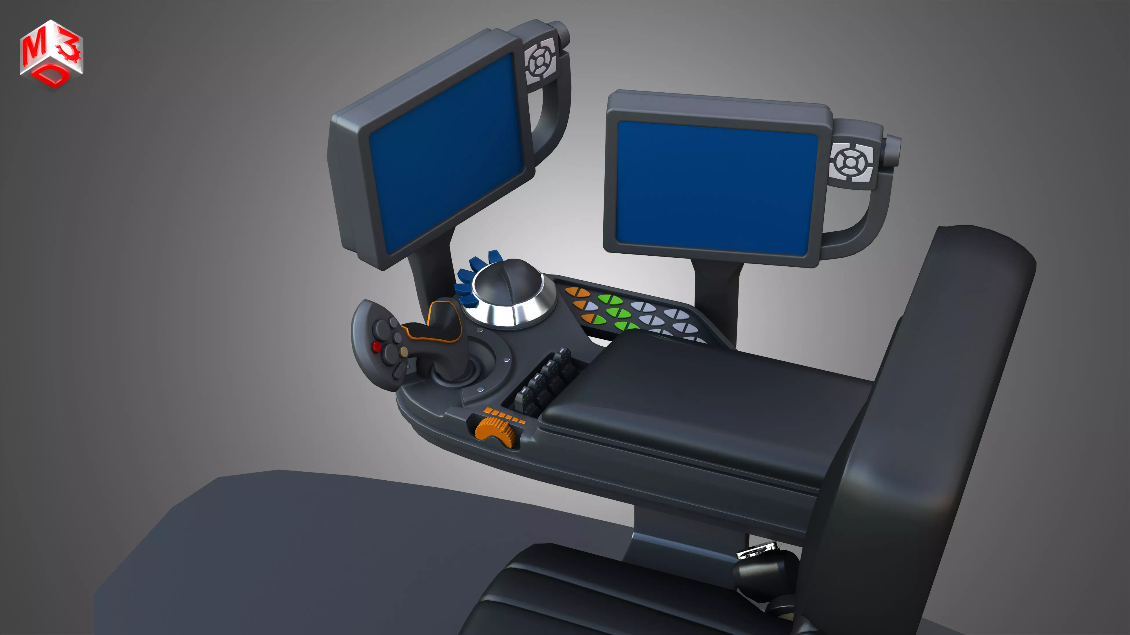 Rogator 900 Series Sprayer 937H 3D model_35