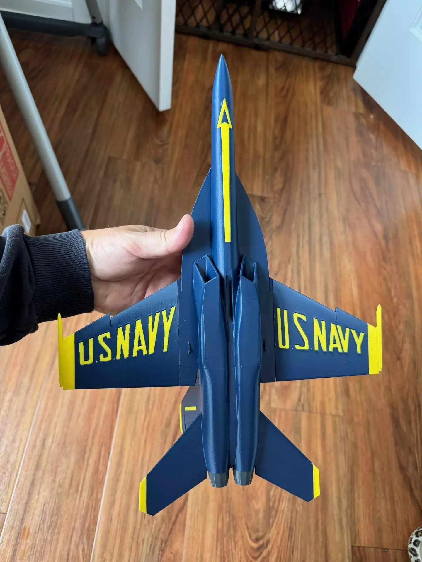 FA-18 Super Hornet US Navy  Blue Angels 3D print model_5