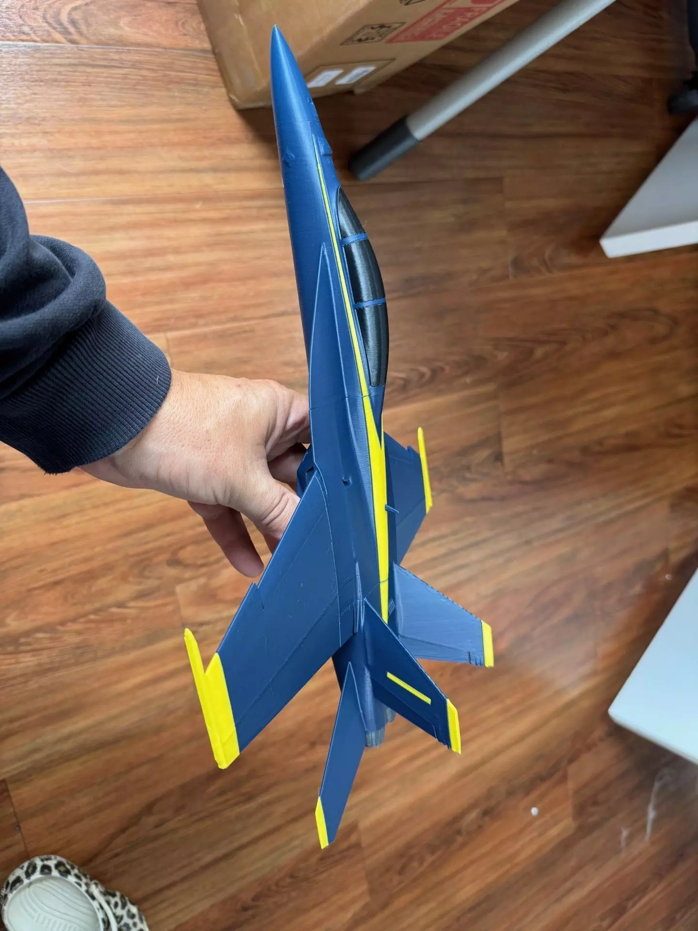 FA-18 Super Hornet US Navy  Blue Angels 3D print model_3