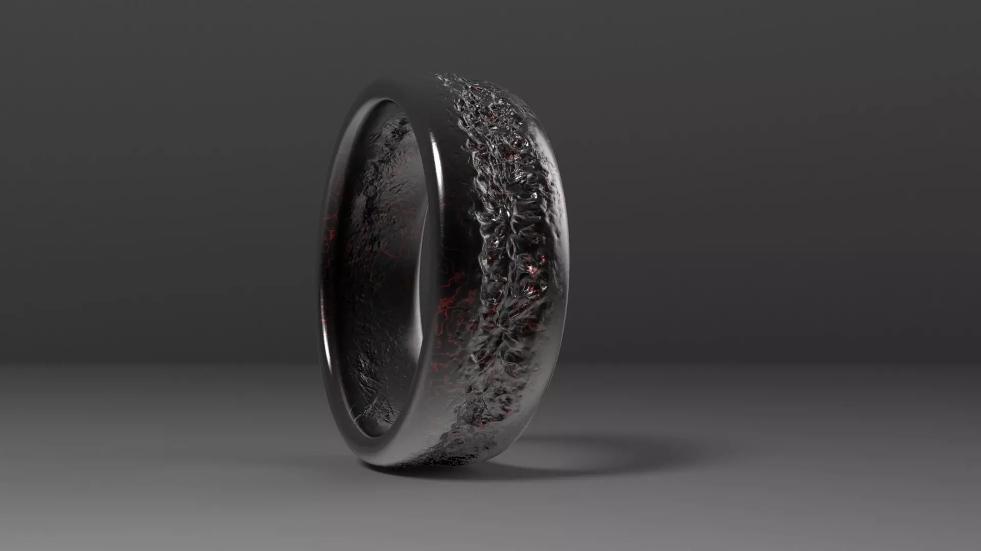 Scar Ring 3D print model_0