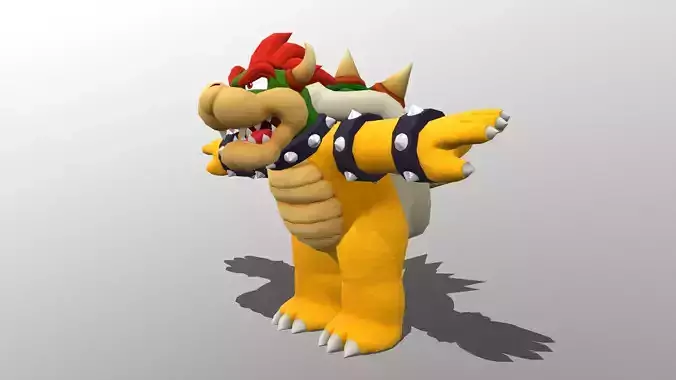 Koopa Low-poly 3D model