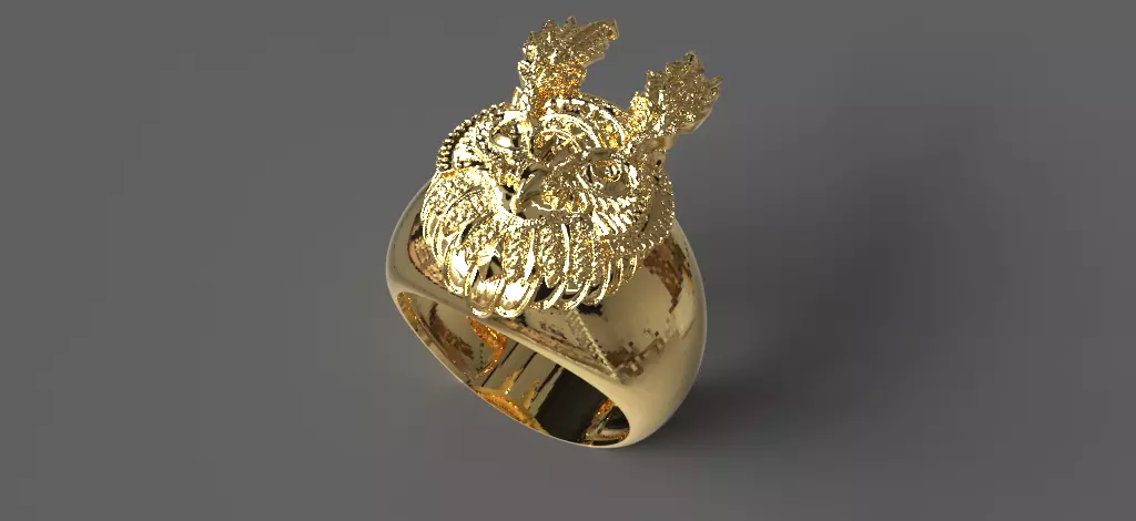 Ring Man 3D print model