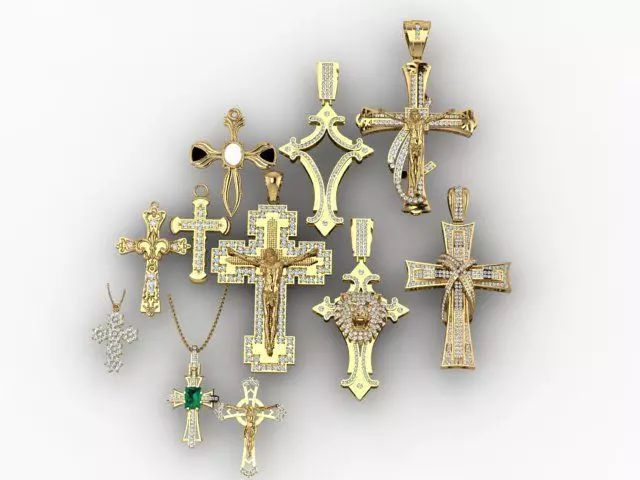 The Cross Pendant An Eternal Symbol in 3D Art 3D print model_0