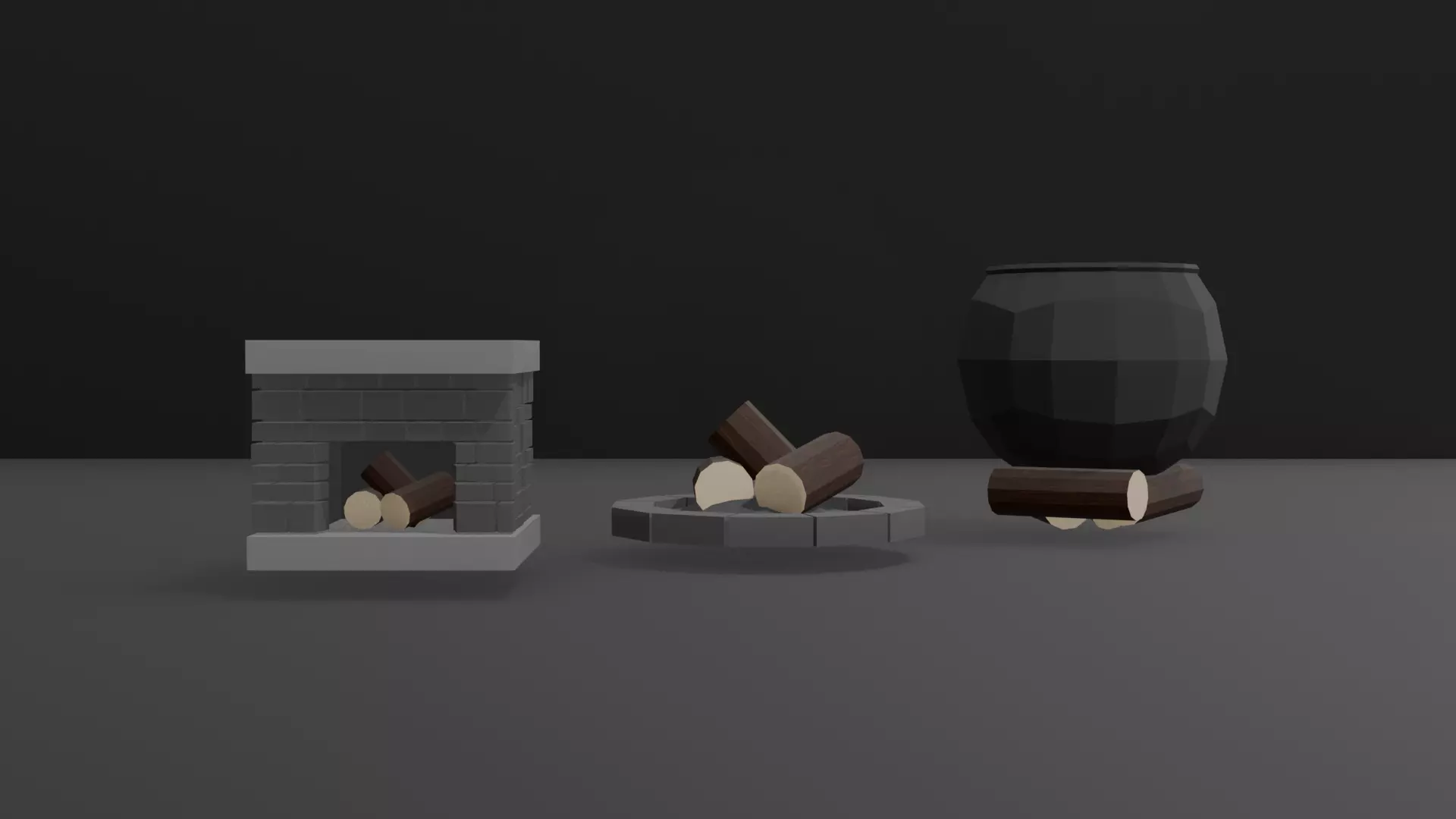 Low Poly Fantasy Props Pack Low-poly 3D model_6