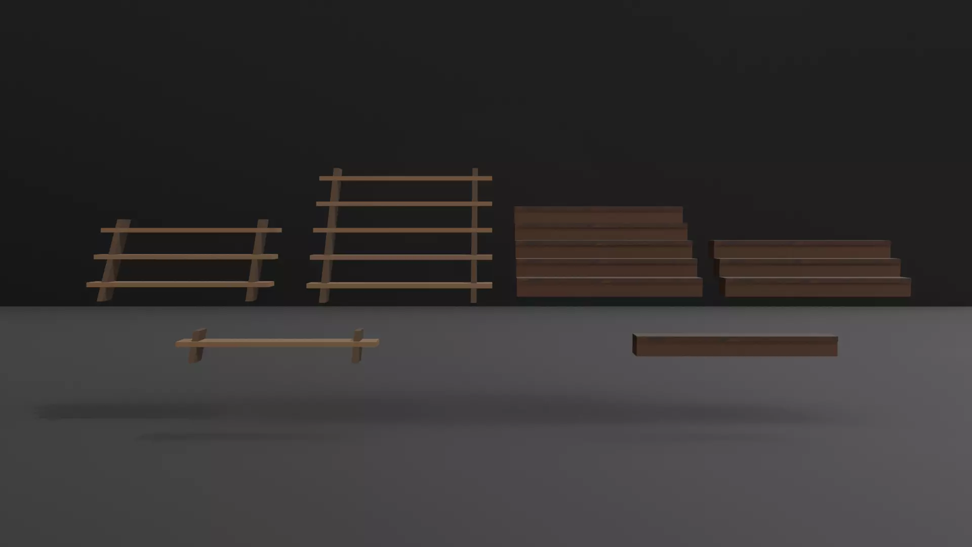 Low Poly Fantasy Props Pack Low-poly 3D model_16