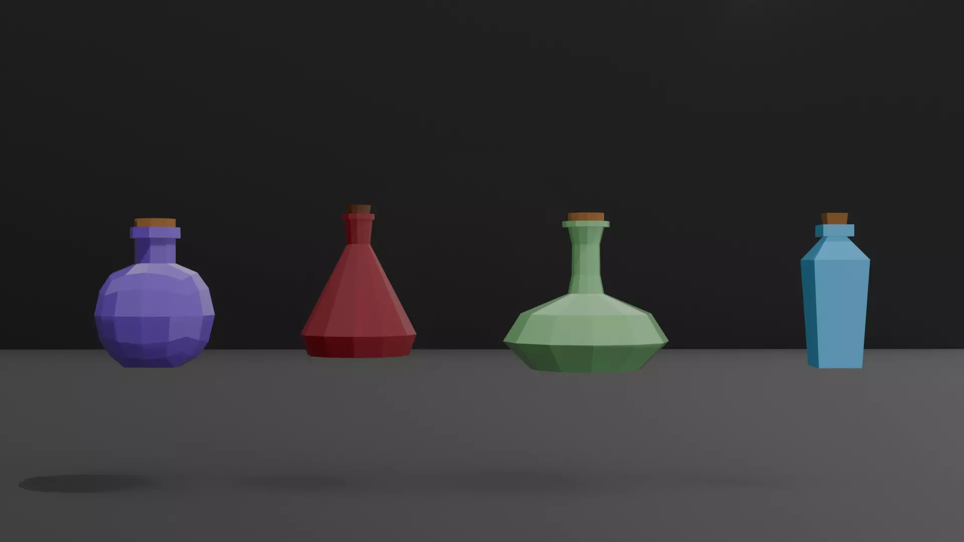 Low Poly Fantasy Props Pack Low-poly 3D model_17