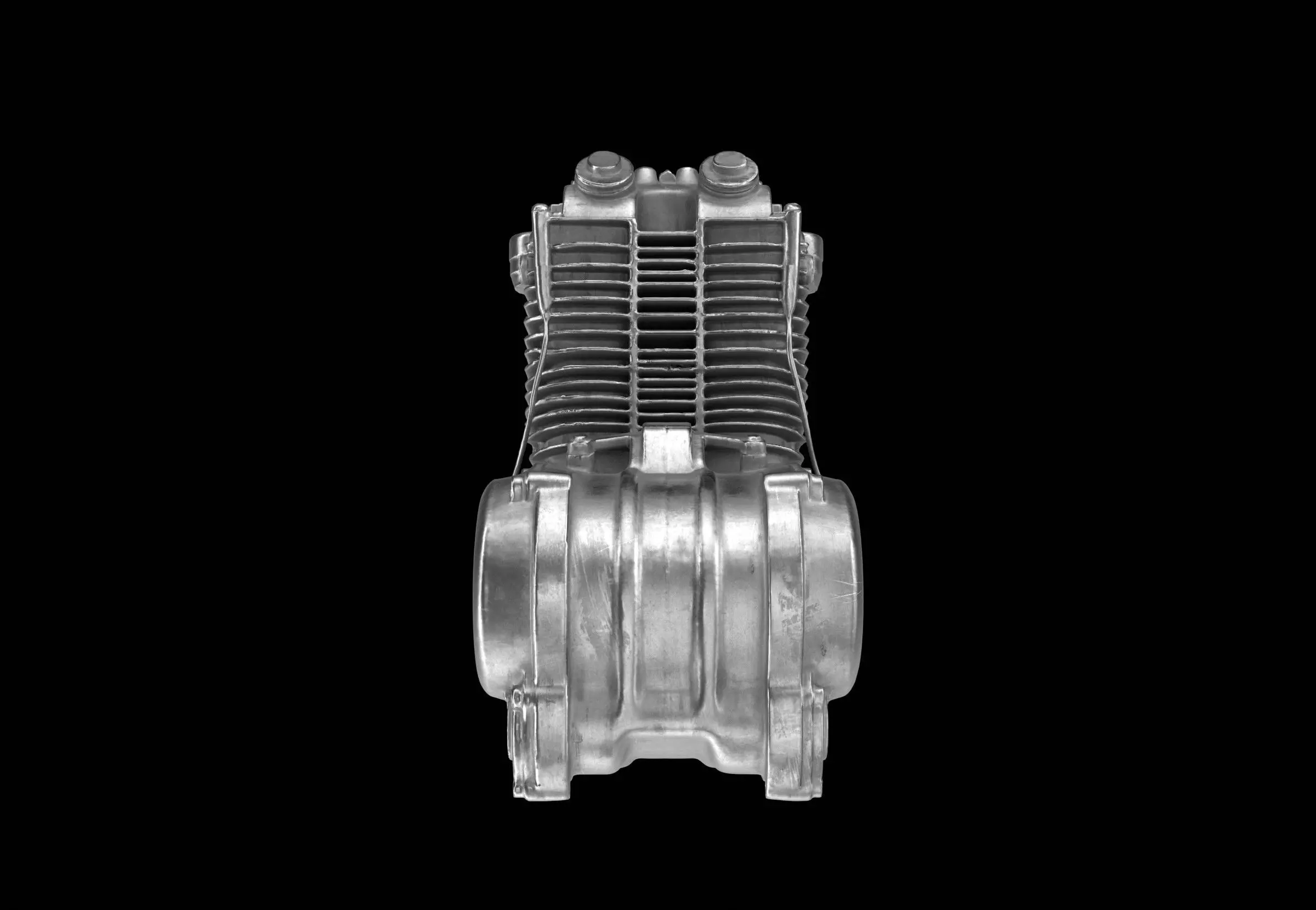 motorcycle engine 3D model_3