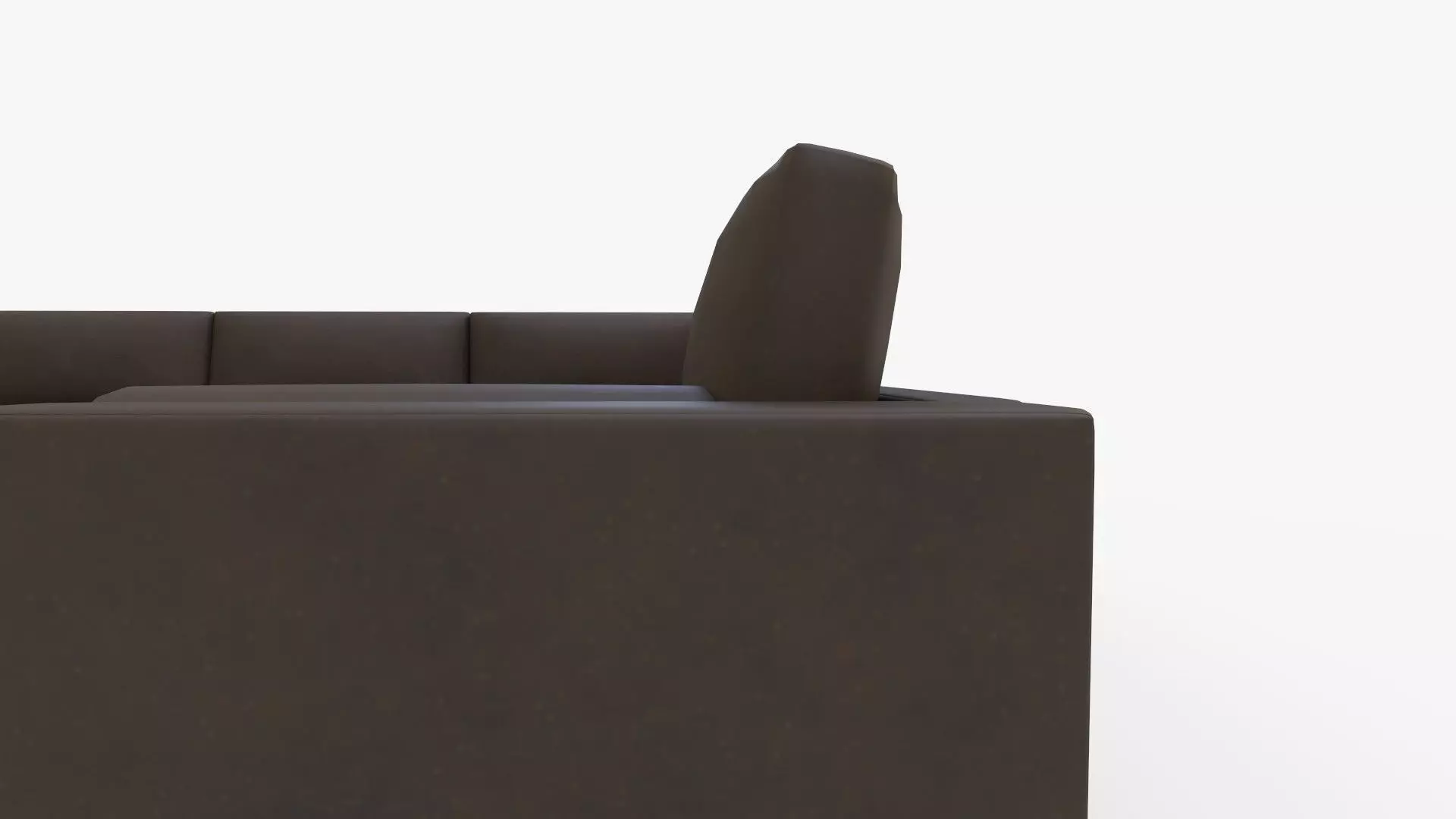 Aris Piece Left Arm Chaise Sectional Sofa with Wedge 3D model_7