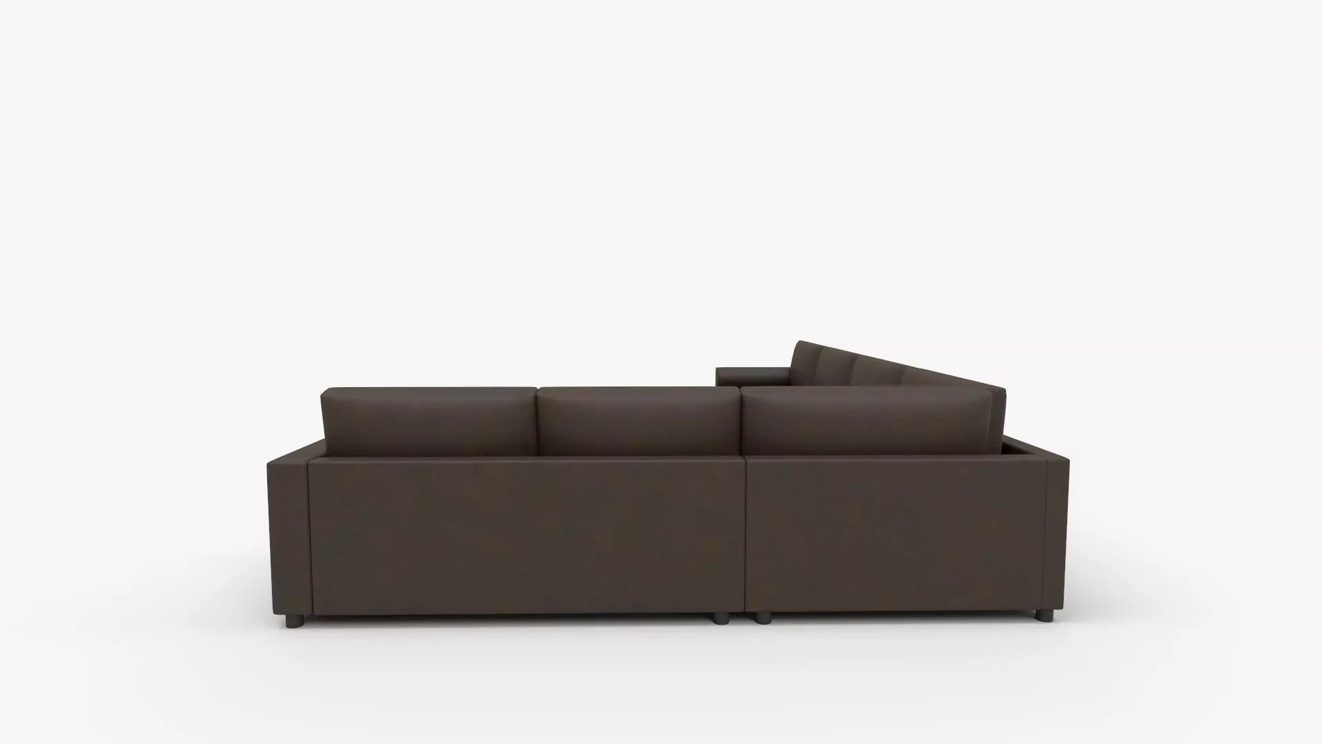 Aris Piece Left Arm Chaise Sectional Sofa with Wedge 3D model_5