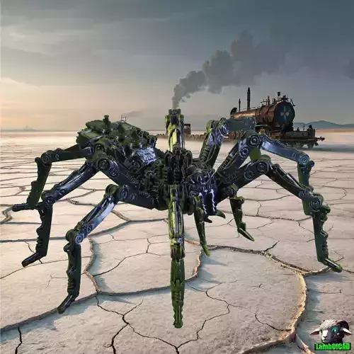 Steampunk Spider
