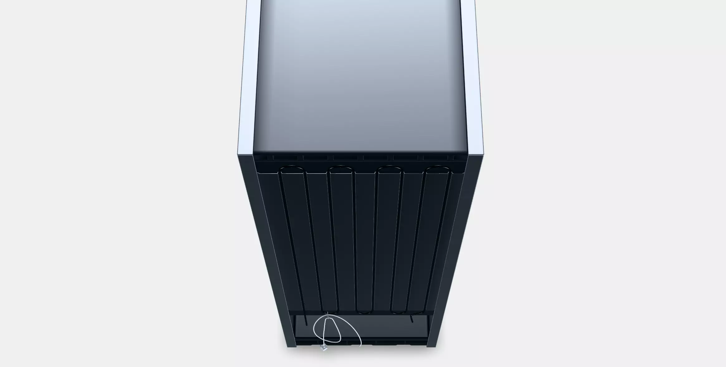 Beko RSSE415K40SN Single door refrigerator E 3D model_5