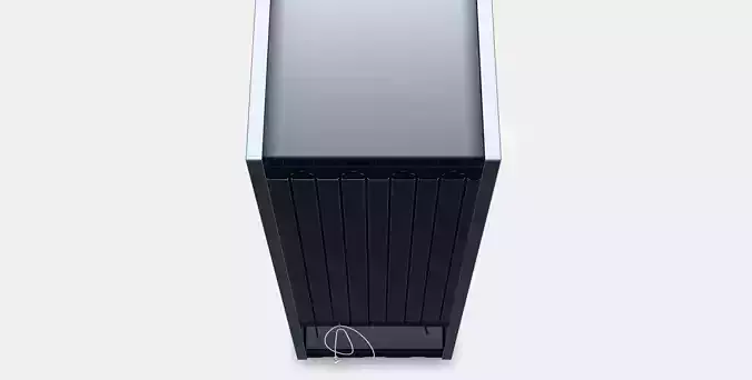 Beko RSSE415K40SN Single door refrigerator E 3D model 5