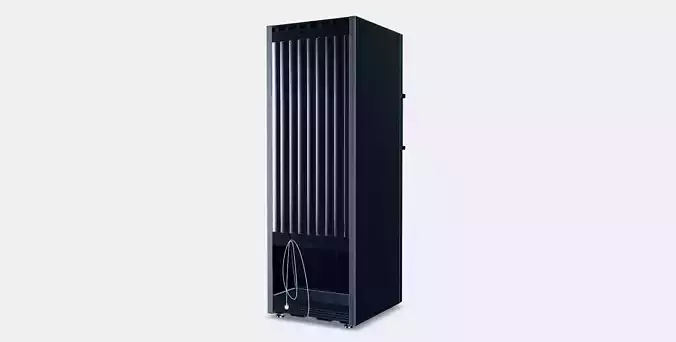 Beko RSSE415K40SN Single door refrigerator E 3D model 4