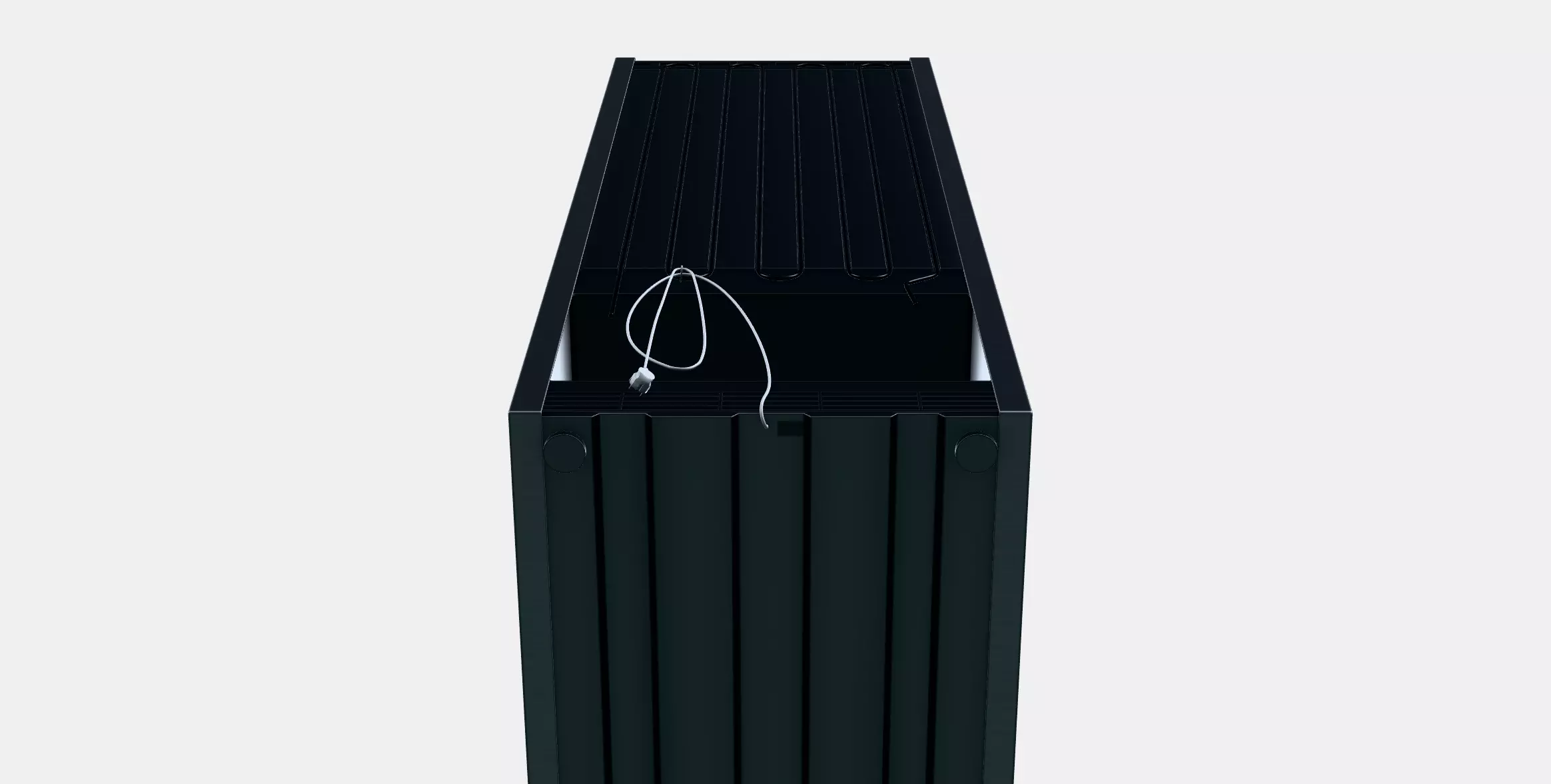 Beko RSSE415K40SN Single door refrigerator E 3D model_8