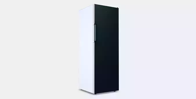 Beko RSSE415K40SN Single door refrigerator E 3D model
