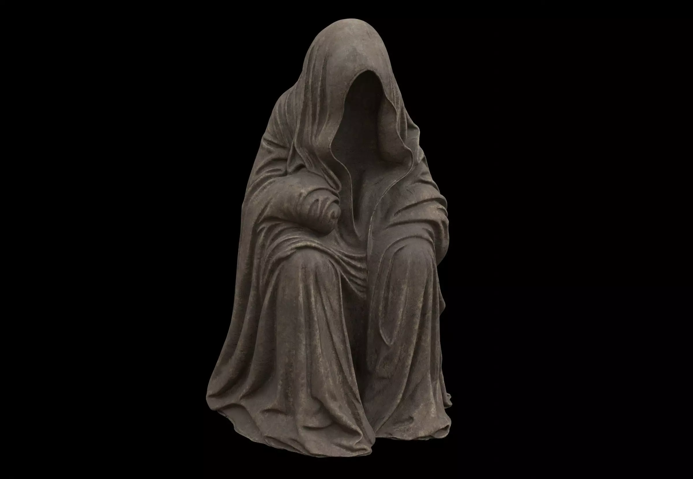 Nazgul sitting 2 -The Lord of the Rings 3D model