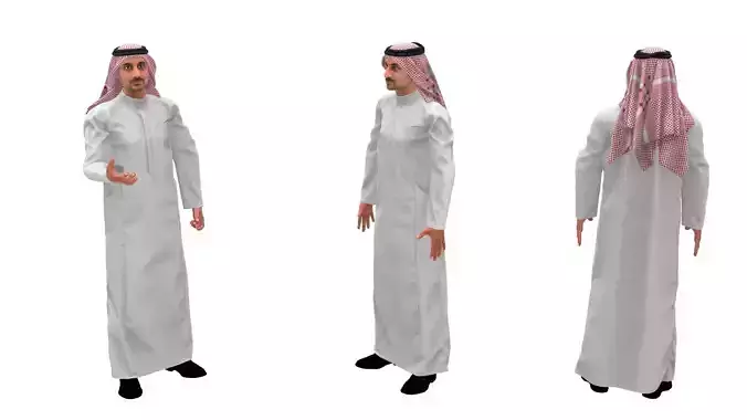  Dubai Man Arabi  rigged 