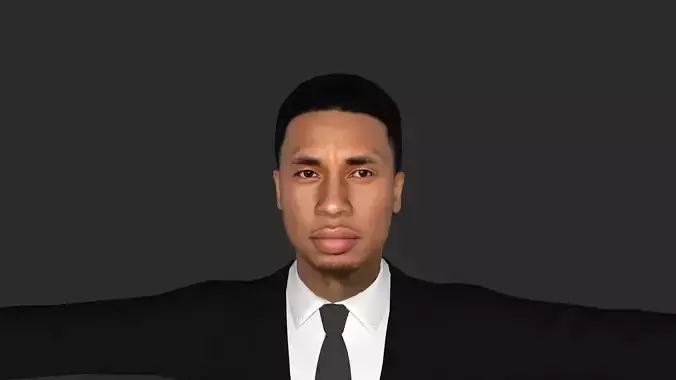 Tyga Hyper Realistic Full Body  Rigged 3D Character