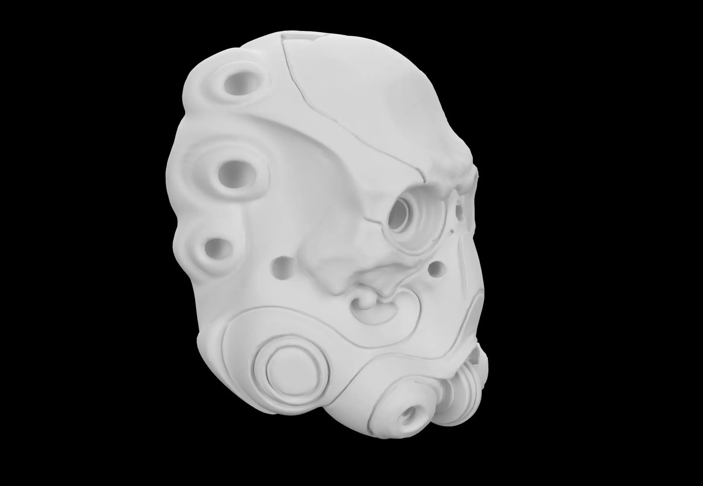 scifi mask 3D model_7