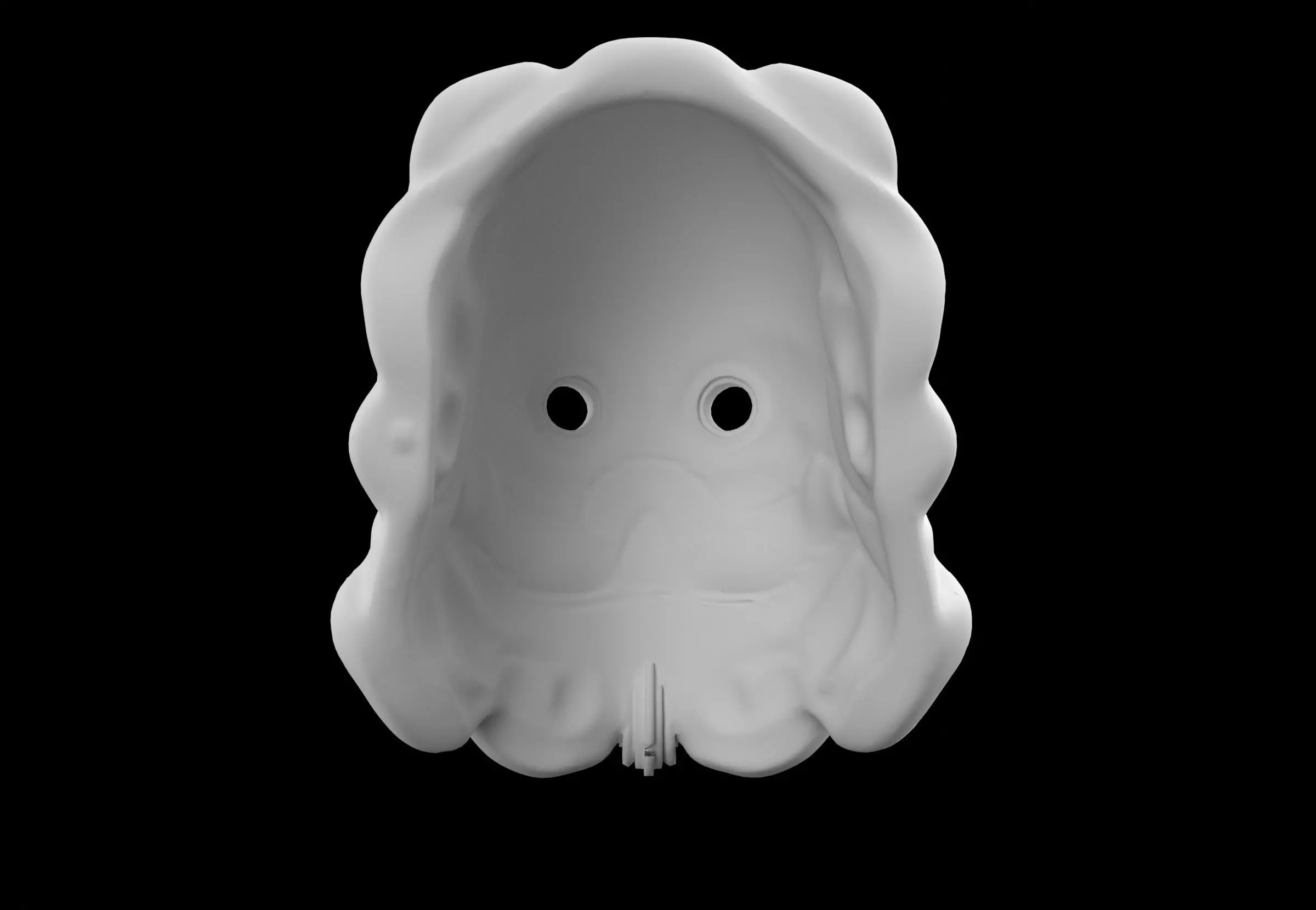 scifi mask 3D model_9